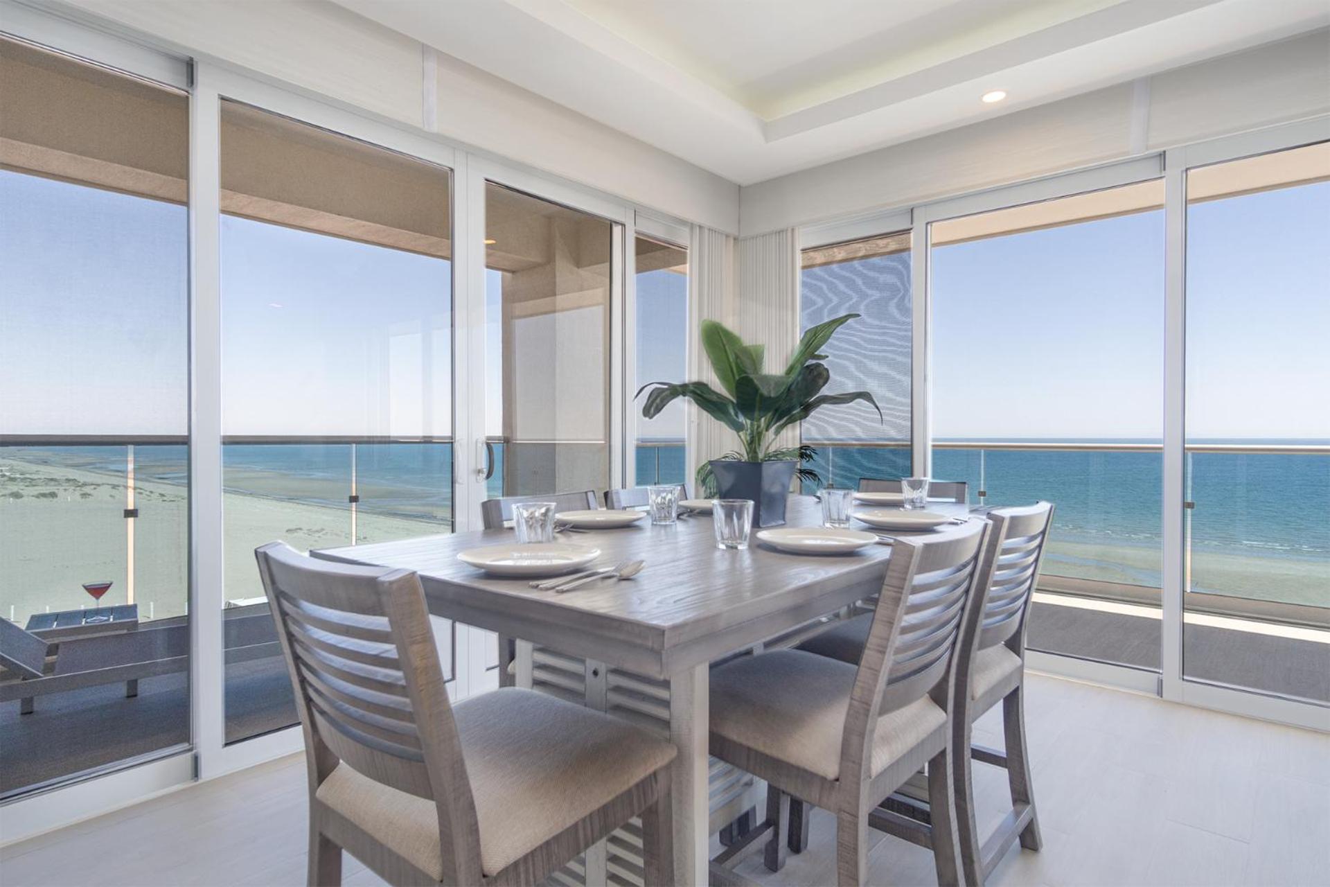 Breathtaking 2 BR 25 Bath Corner Beach Front Condominium Encantame 505