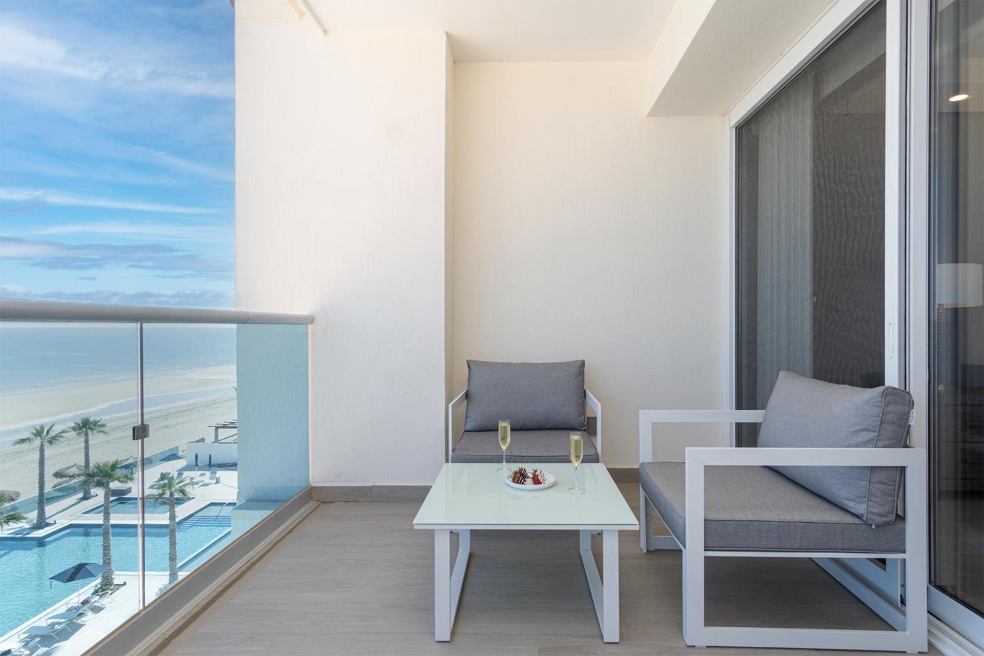 Breathtaking 2 BR 25 Bath Corner Beach Front Condominium Encantame 505