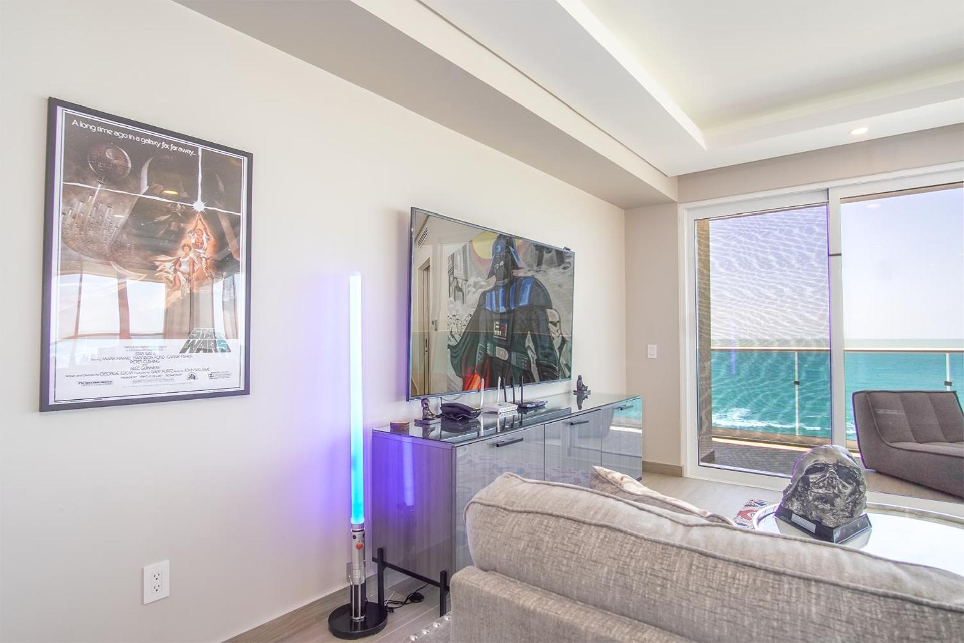 May The Force Be With You! The Galaxy Star Wars theme at Encantame Towers C801