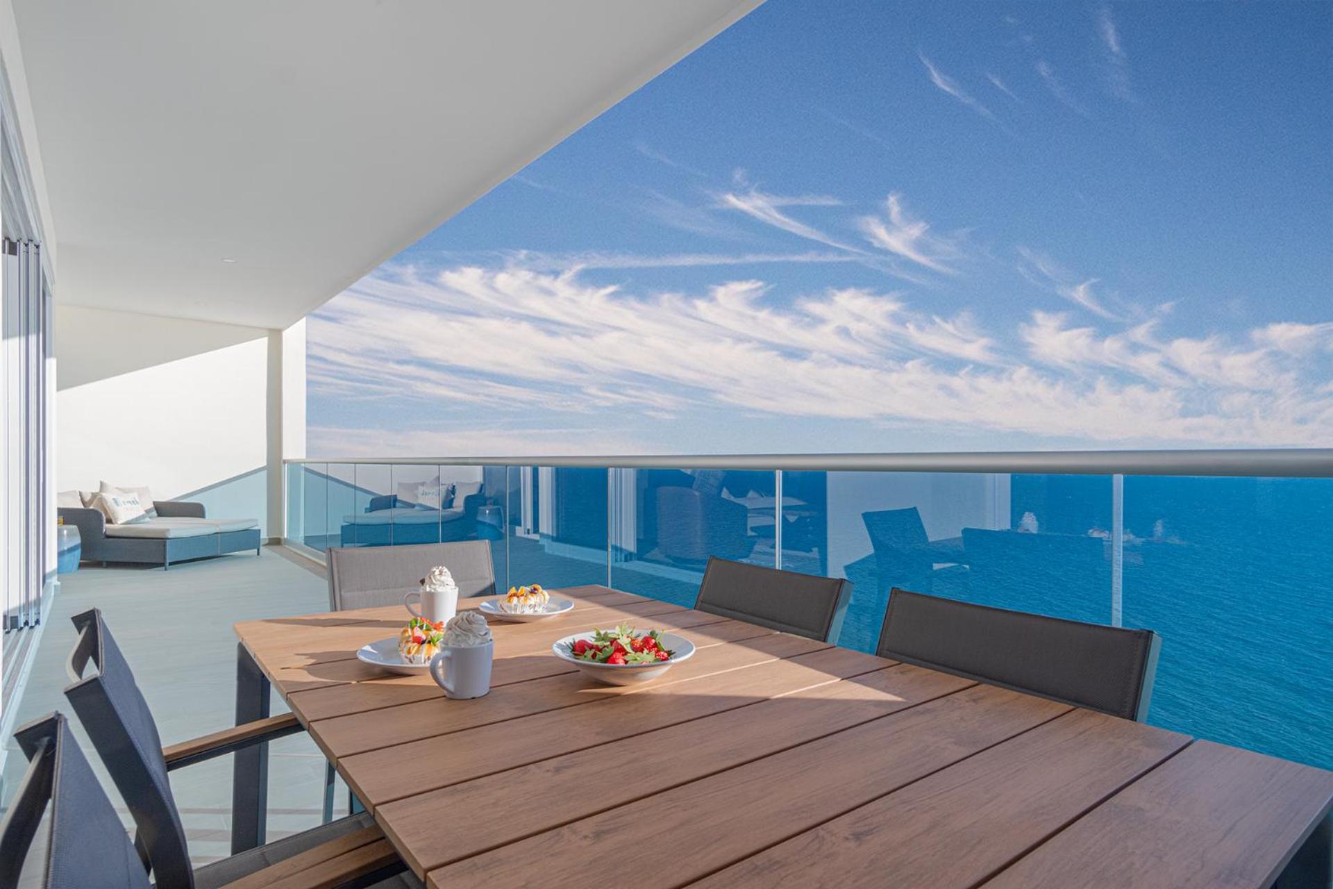 Sandy Paws 2 bedroom 2 bath Ocean Front Encantame Towers C1604