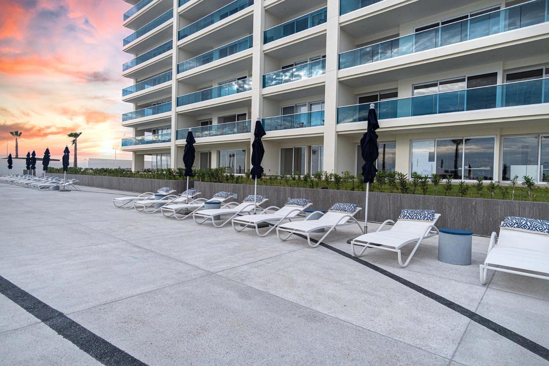 Sandy Paws 2 bedroom 2 bath Ocean Front Encantame Towers C1604