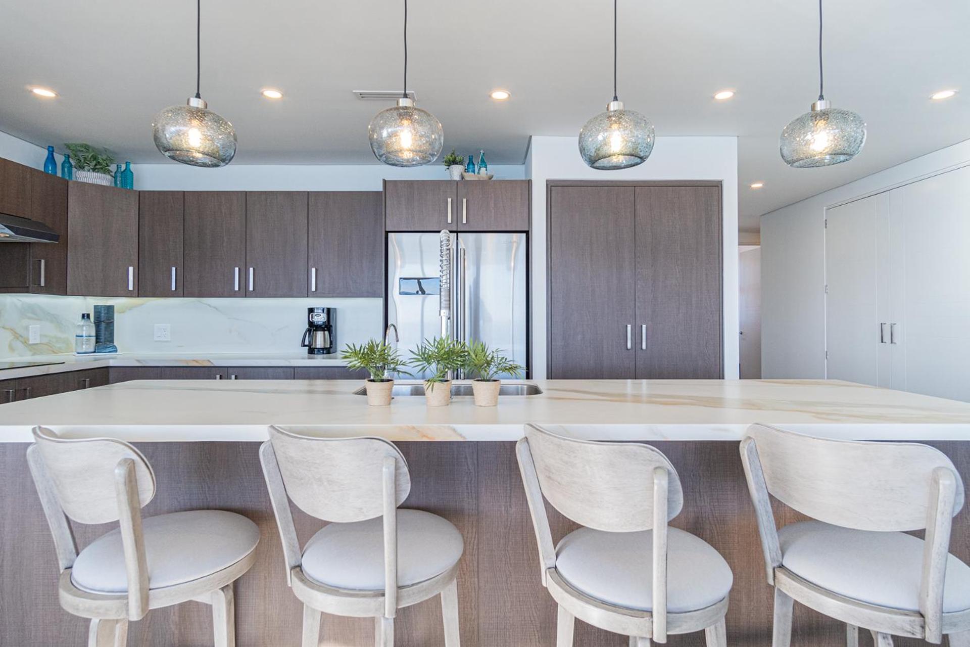 Impressive & beautiful 3 bedroom end unit Ocean Front Encantame C-1901