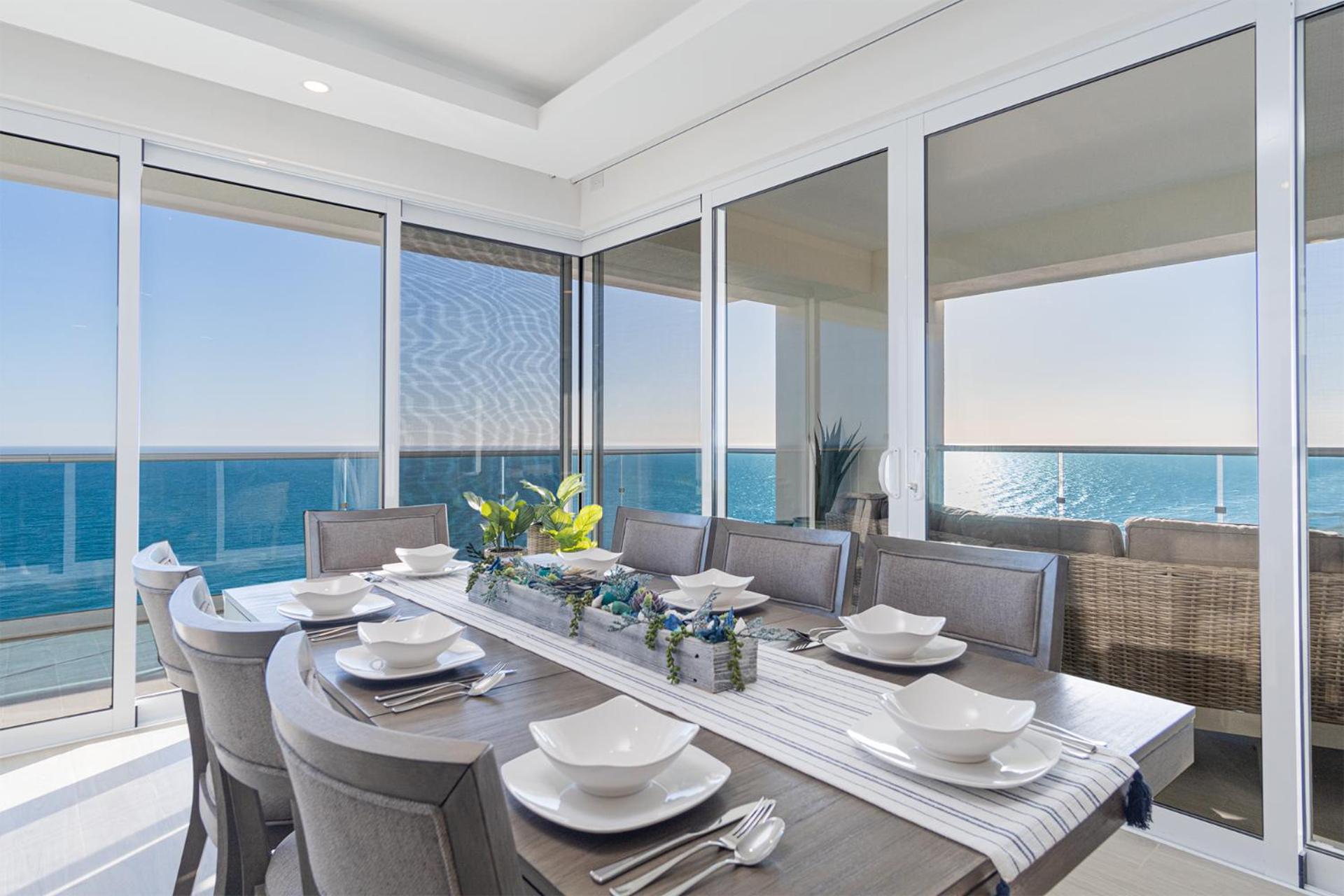 Impressive & beautiful 3 bedroom end unit Ocean Front Encantame C-1901
