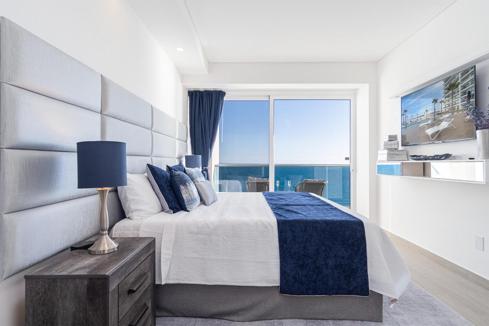 Impressive & beautiful 3 bedroom end unit Ocean Front Encantame C-1901