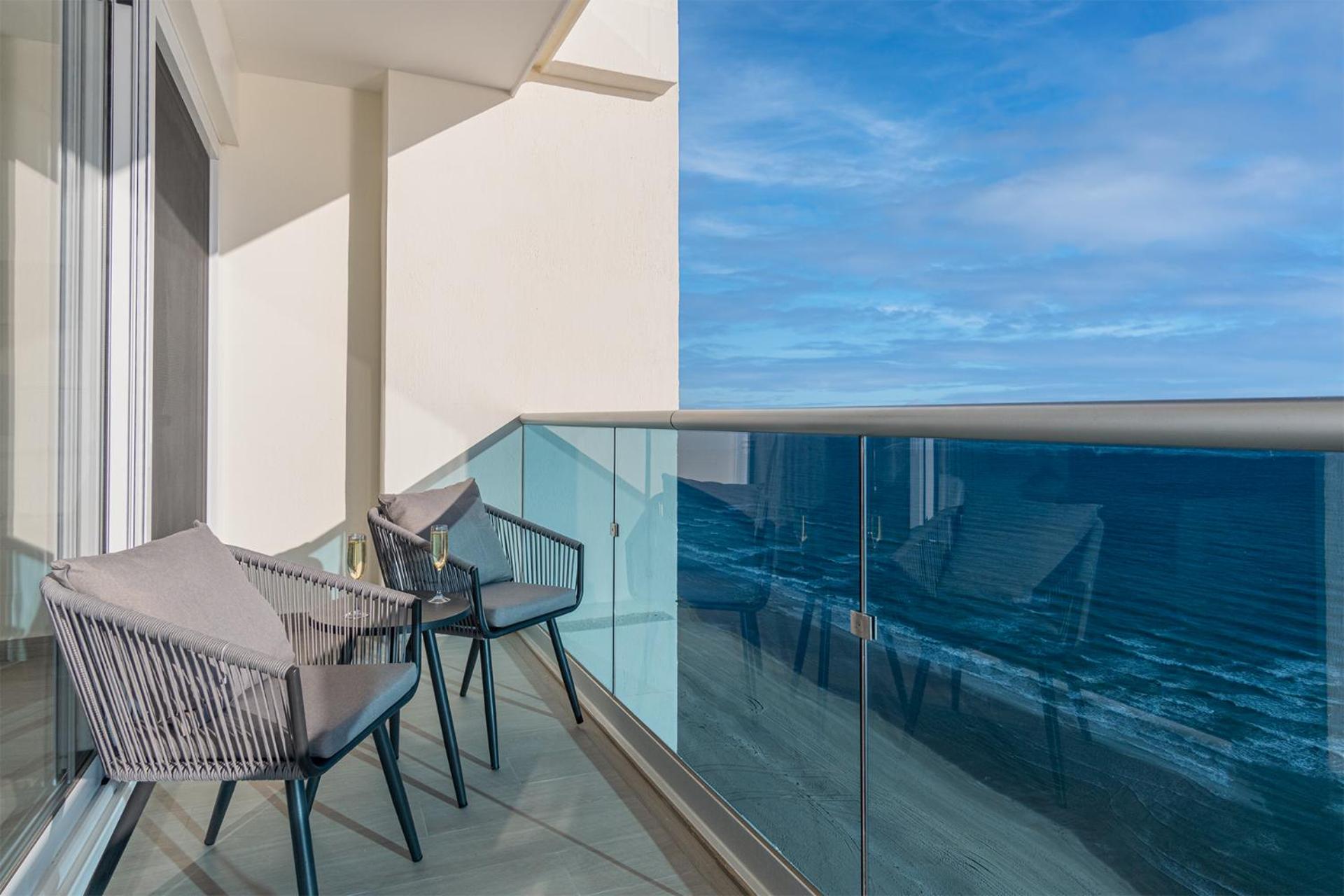 Impressive & beautiful 3 bedroom end unit Ocean Front Encantame C-1901