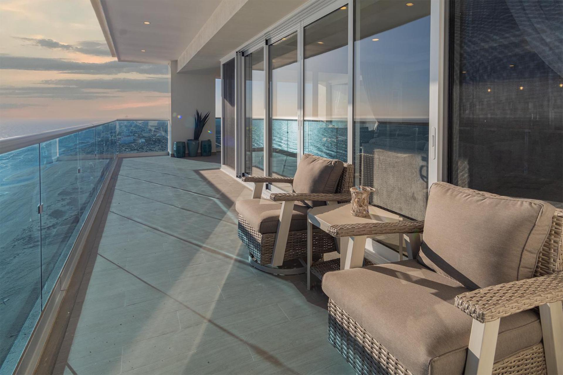 Impressive & beautiful 3 bedroom end unit Ocean Front Encantame C-1901