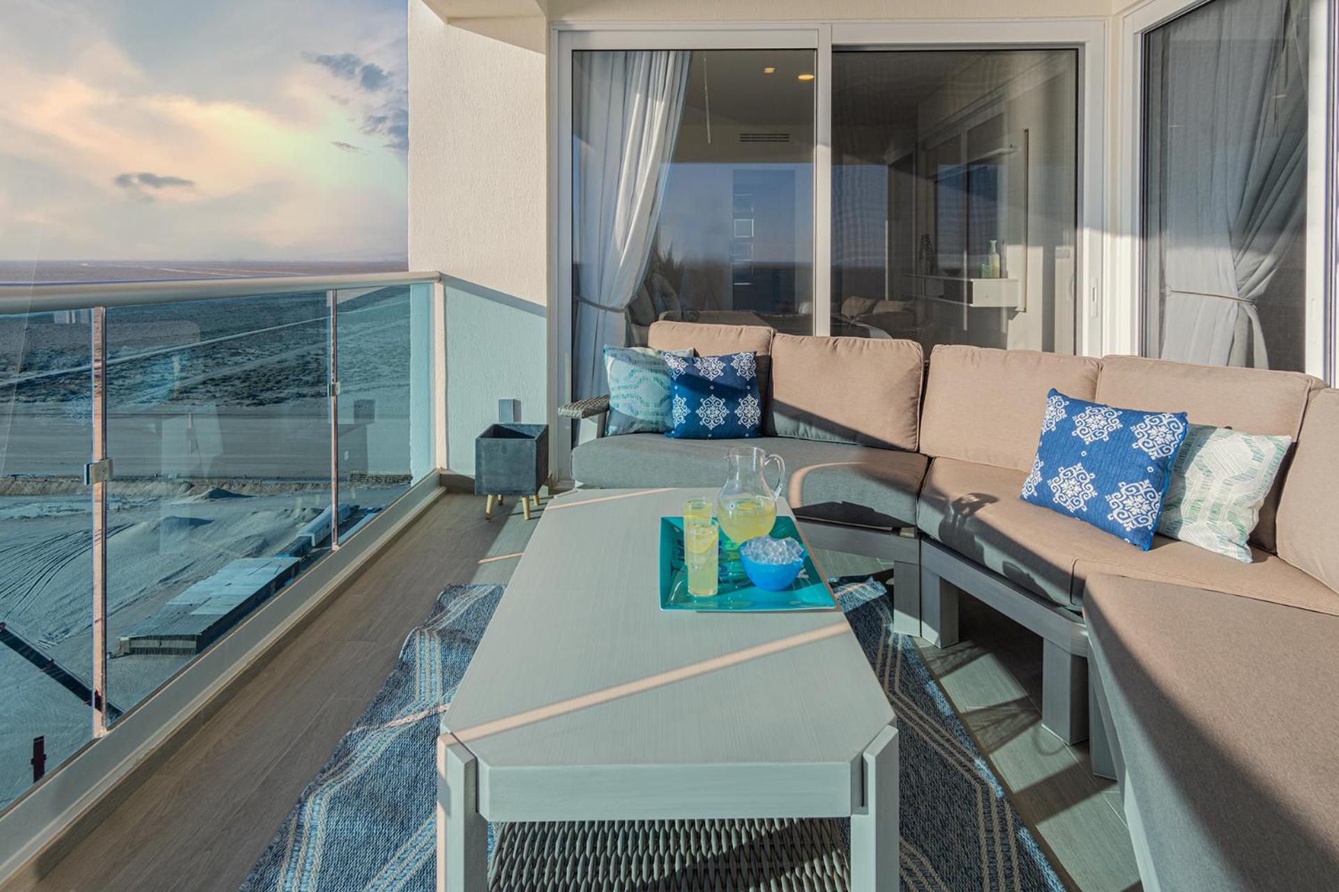 Impressive & beautiful 3 bedroom end unit Ocean Front Encantame C-1901