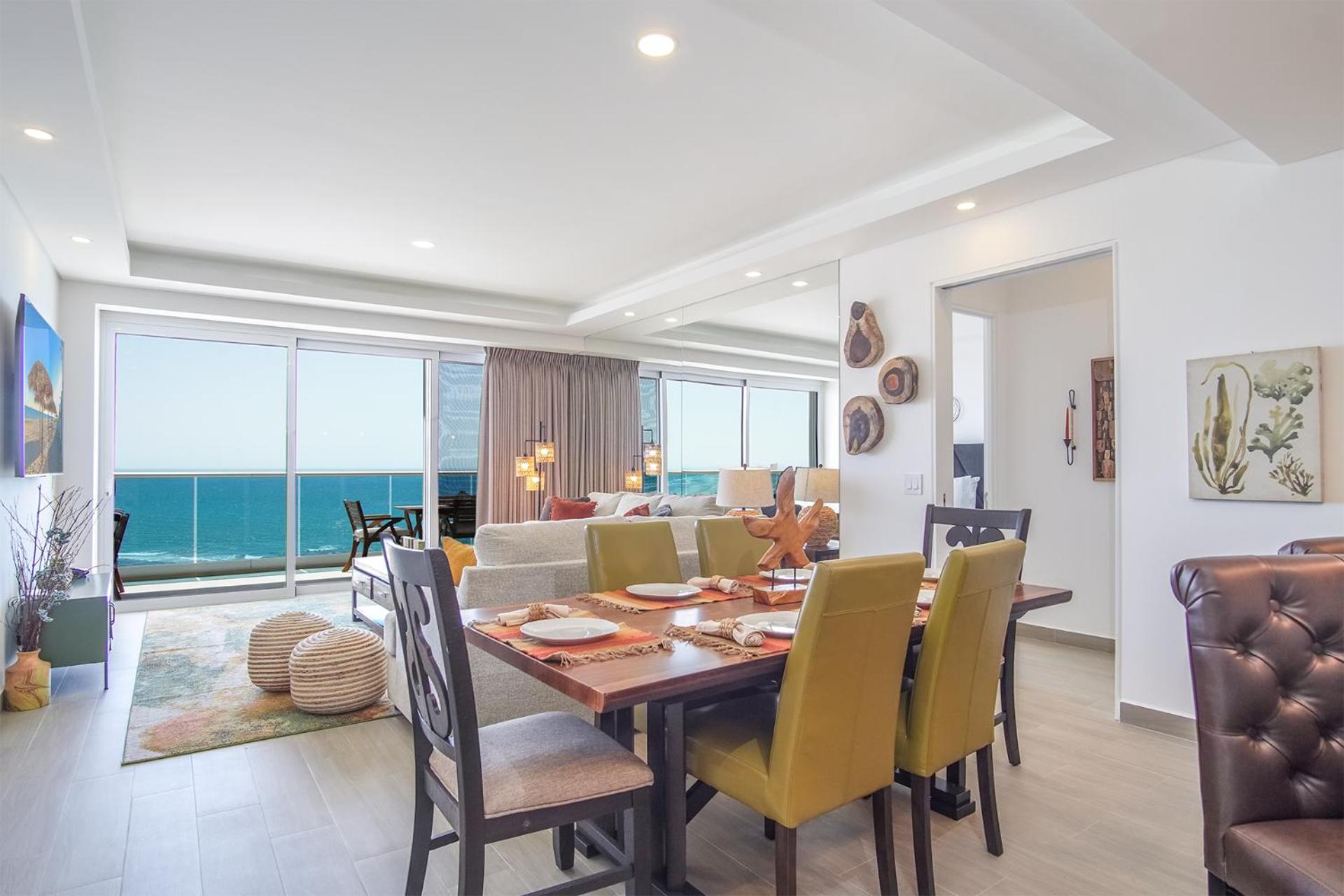 Condo with Expansive Ocean View Encantame Towers 1402