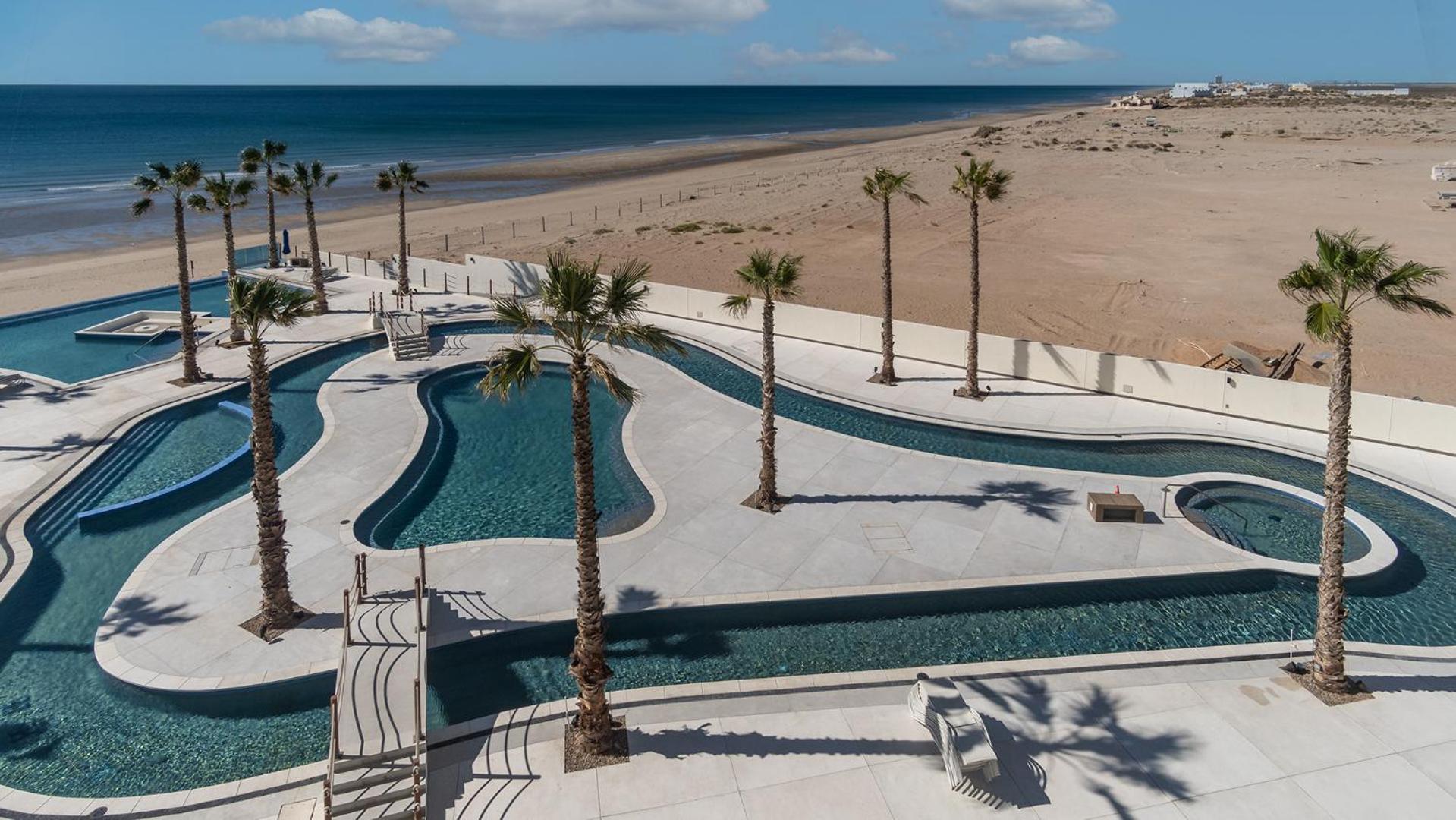 Amazing two bedroom beach front condo W405