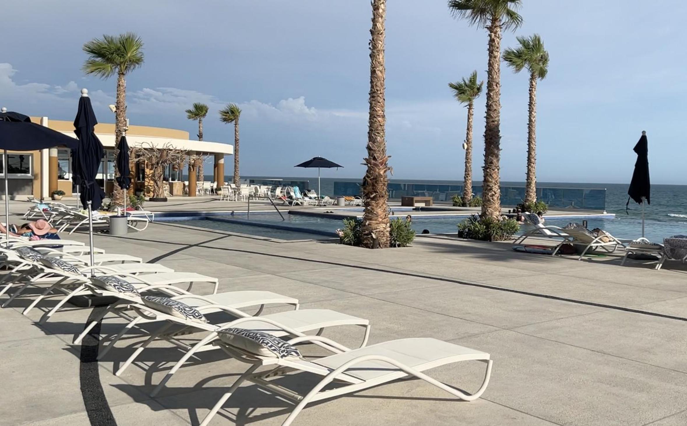 Amazing two bedroom beach front condo W405