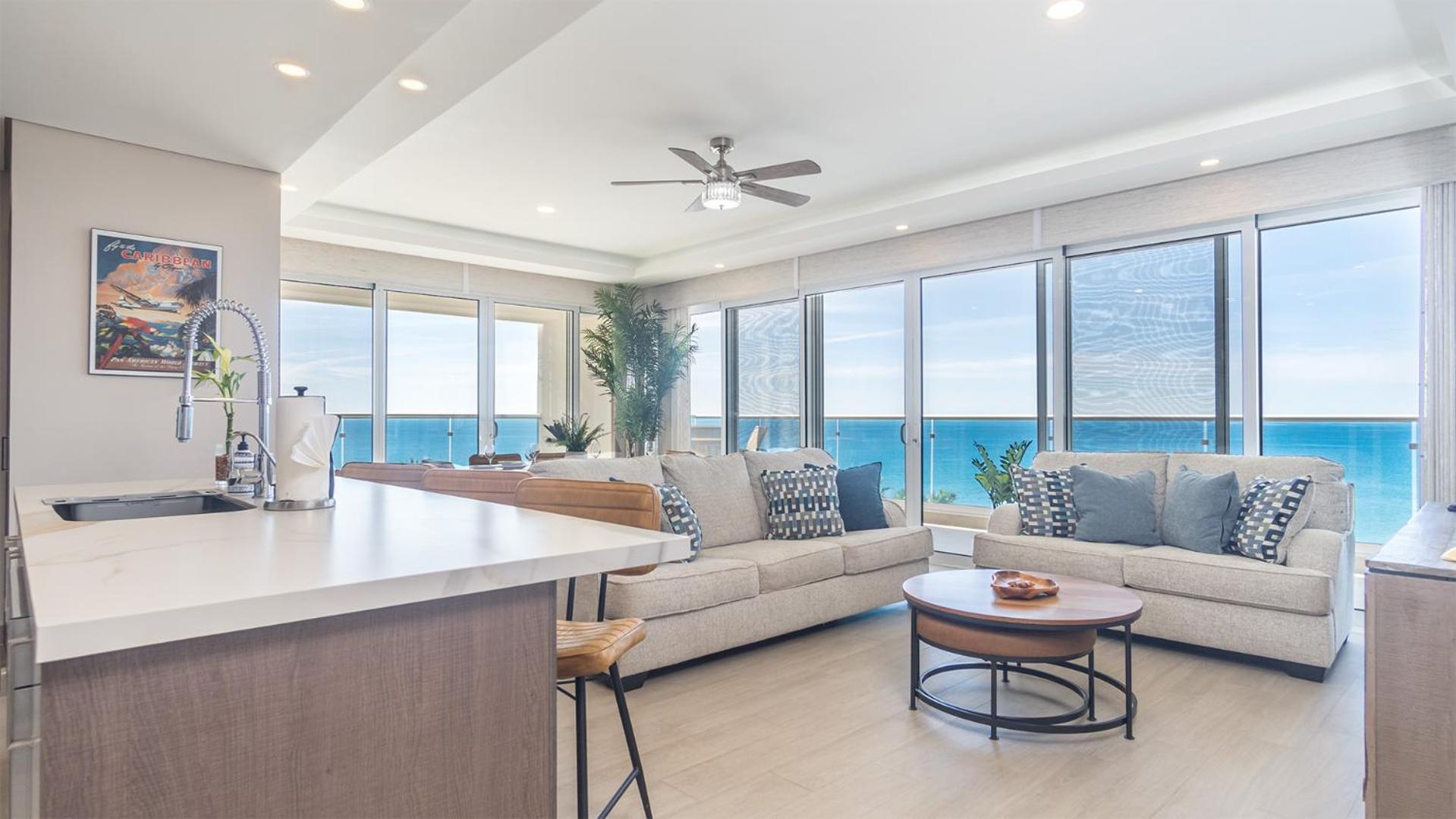 Amazing two bedroom beach front condo W405
