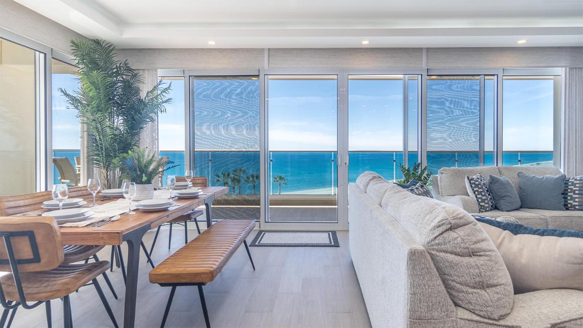 Amazing two bedroom beach front condo W405