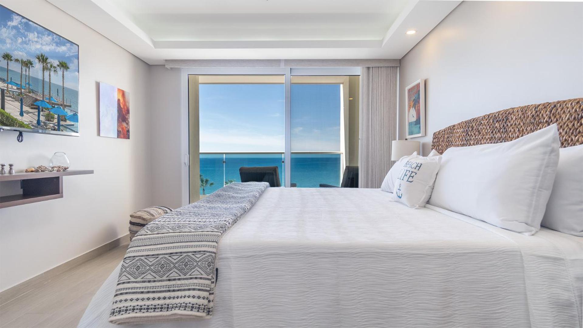 Amazing two bedroom beach front condo W405