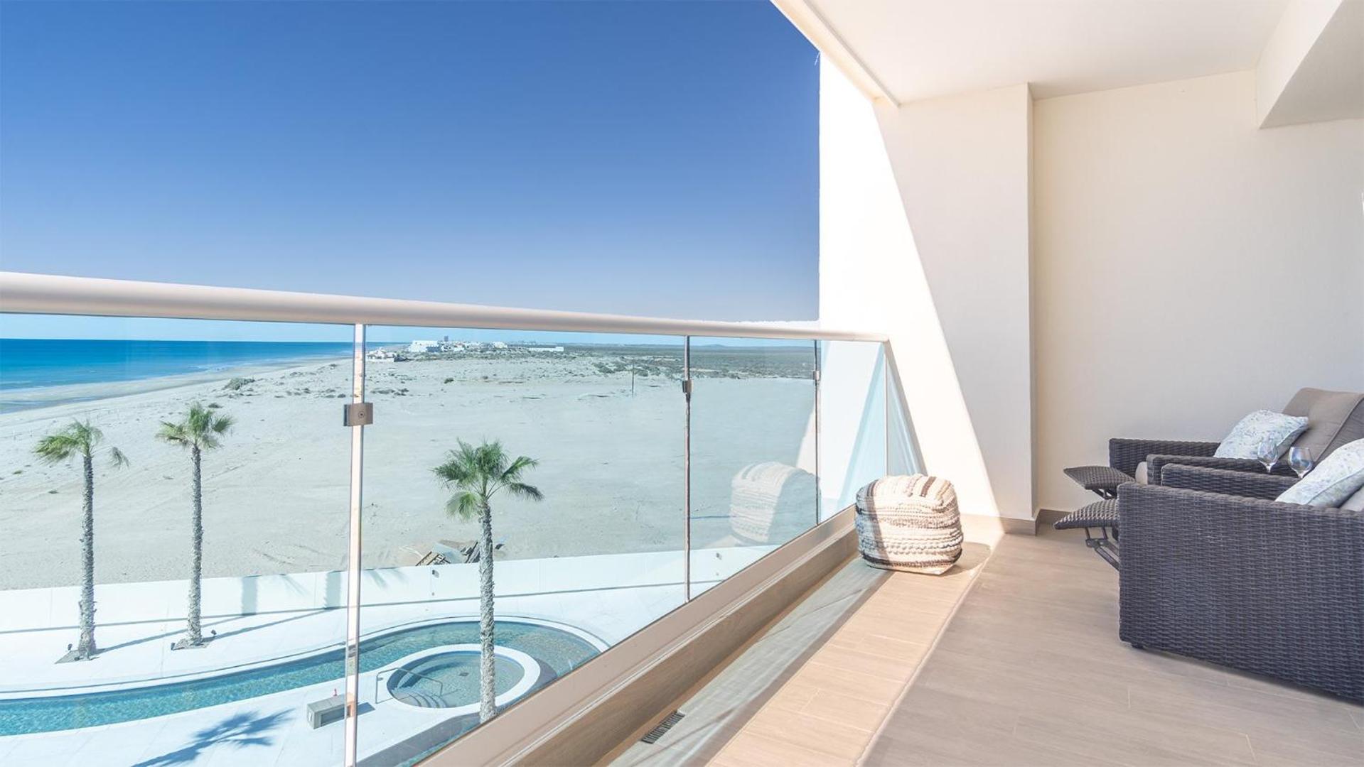 Amazing two bedroom beach front condo W405