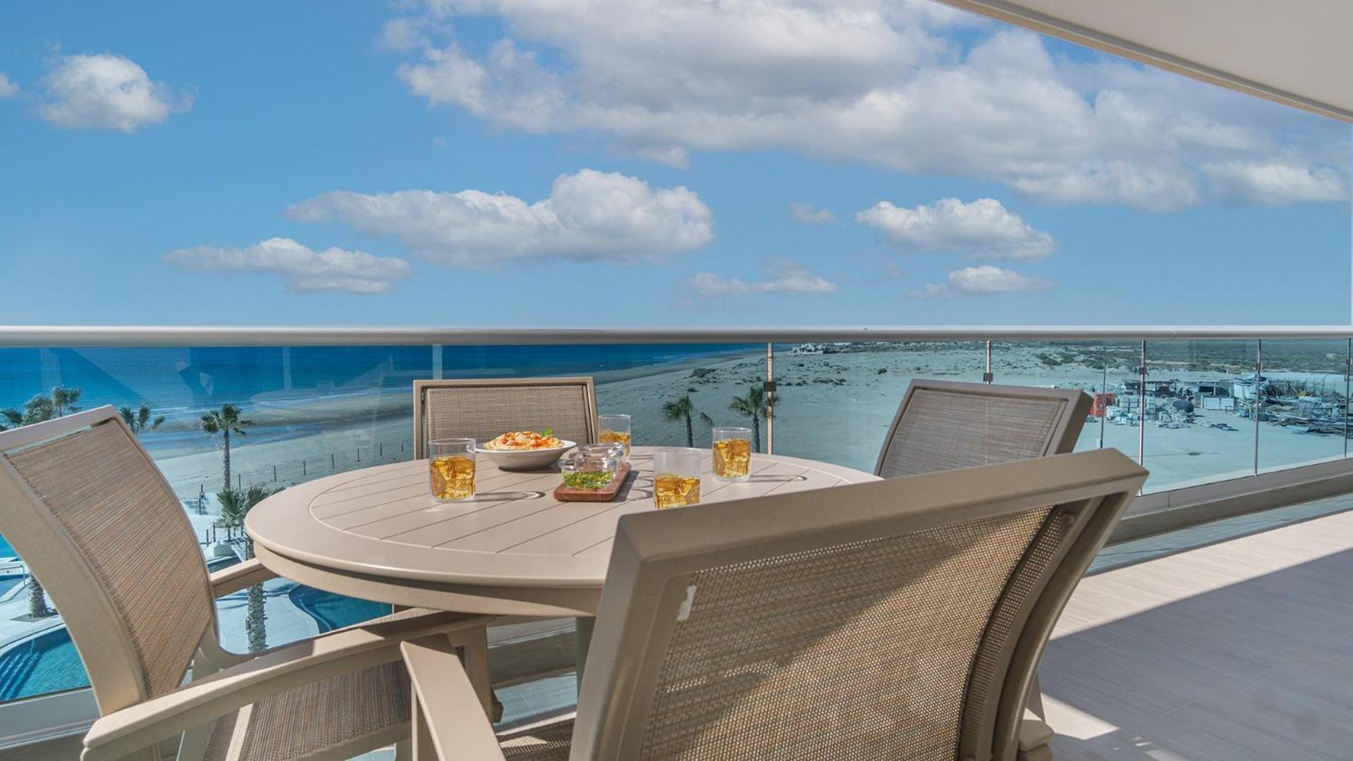 Amazing two bedroom beach front condo W405
