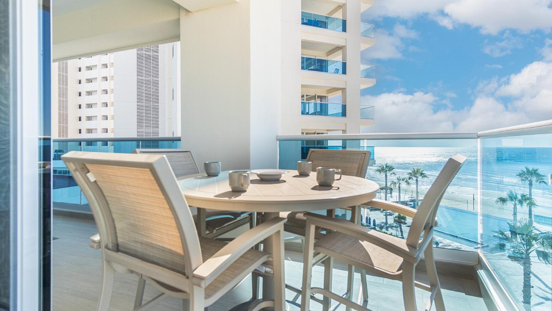 Amazing two bedroom beach front condo W405