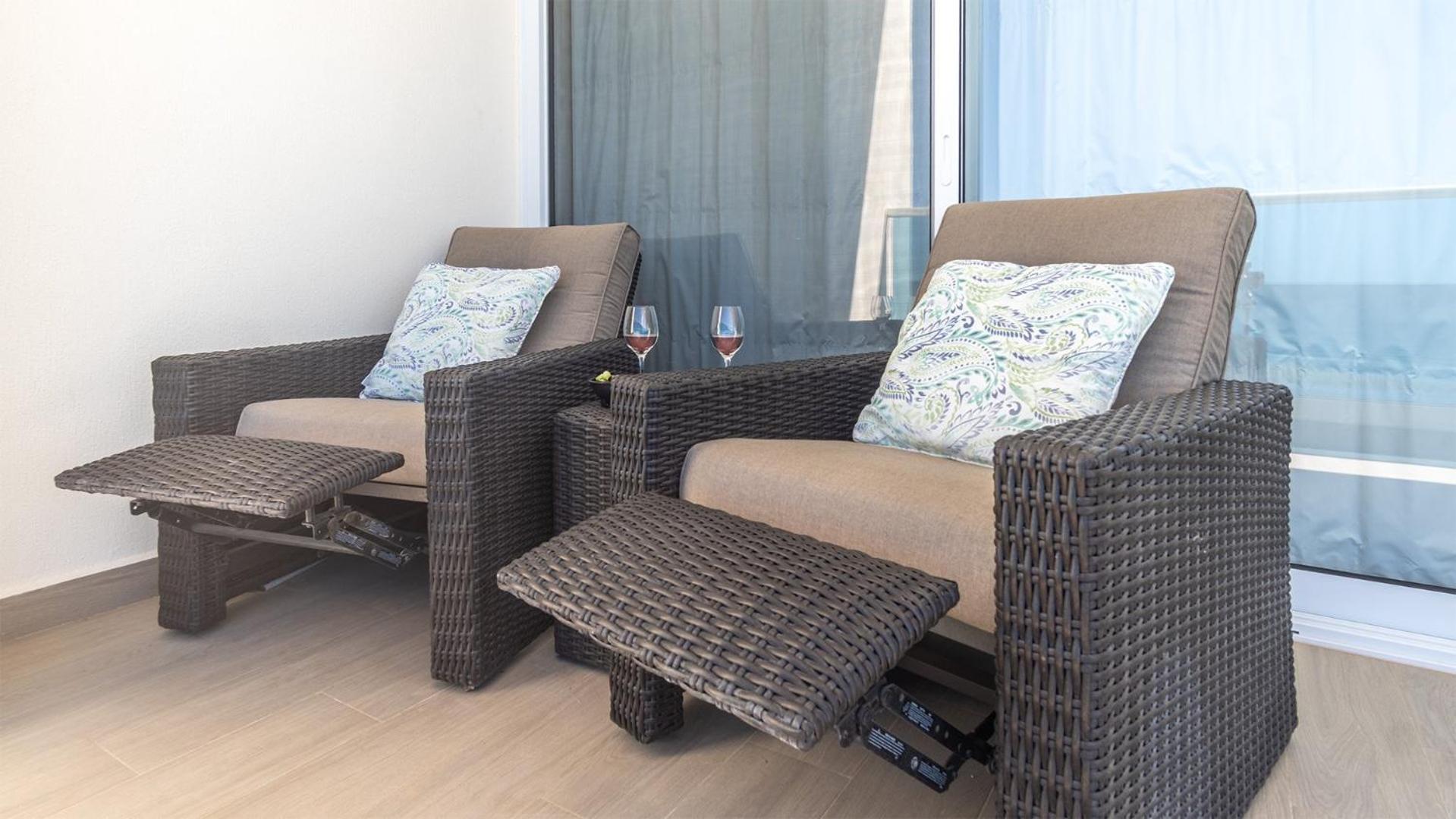 Amazing two bedroom beach front condo W405