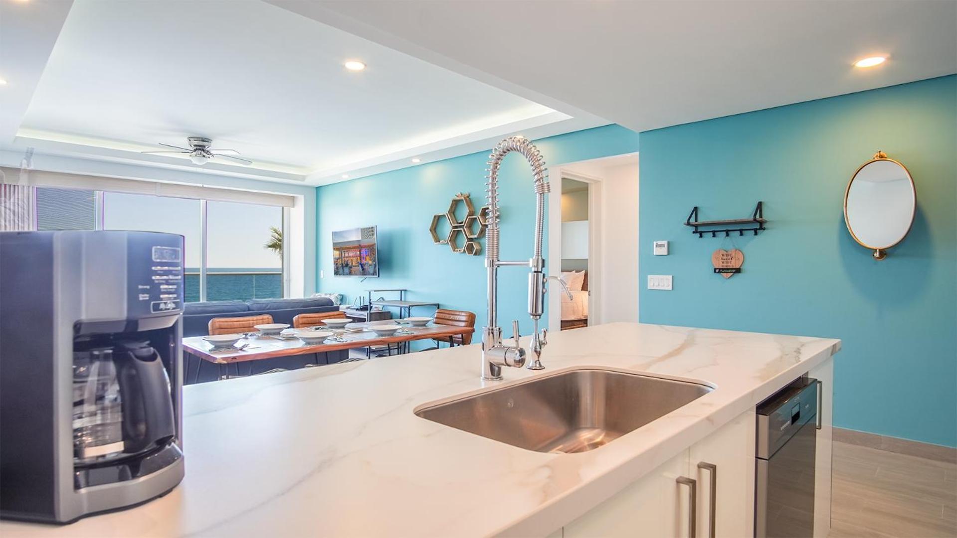 Amazing Beach Front Condo Velero 204 at Encantame Towers