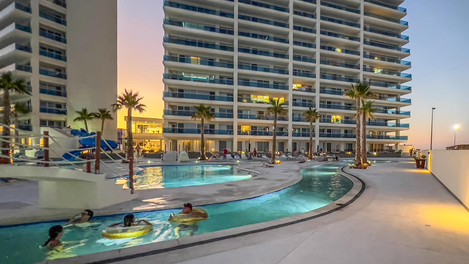 Amazing Beach Front Condo Velero 204 at Encantame Towers
