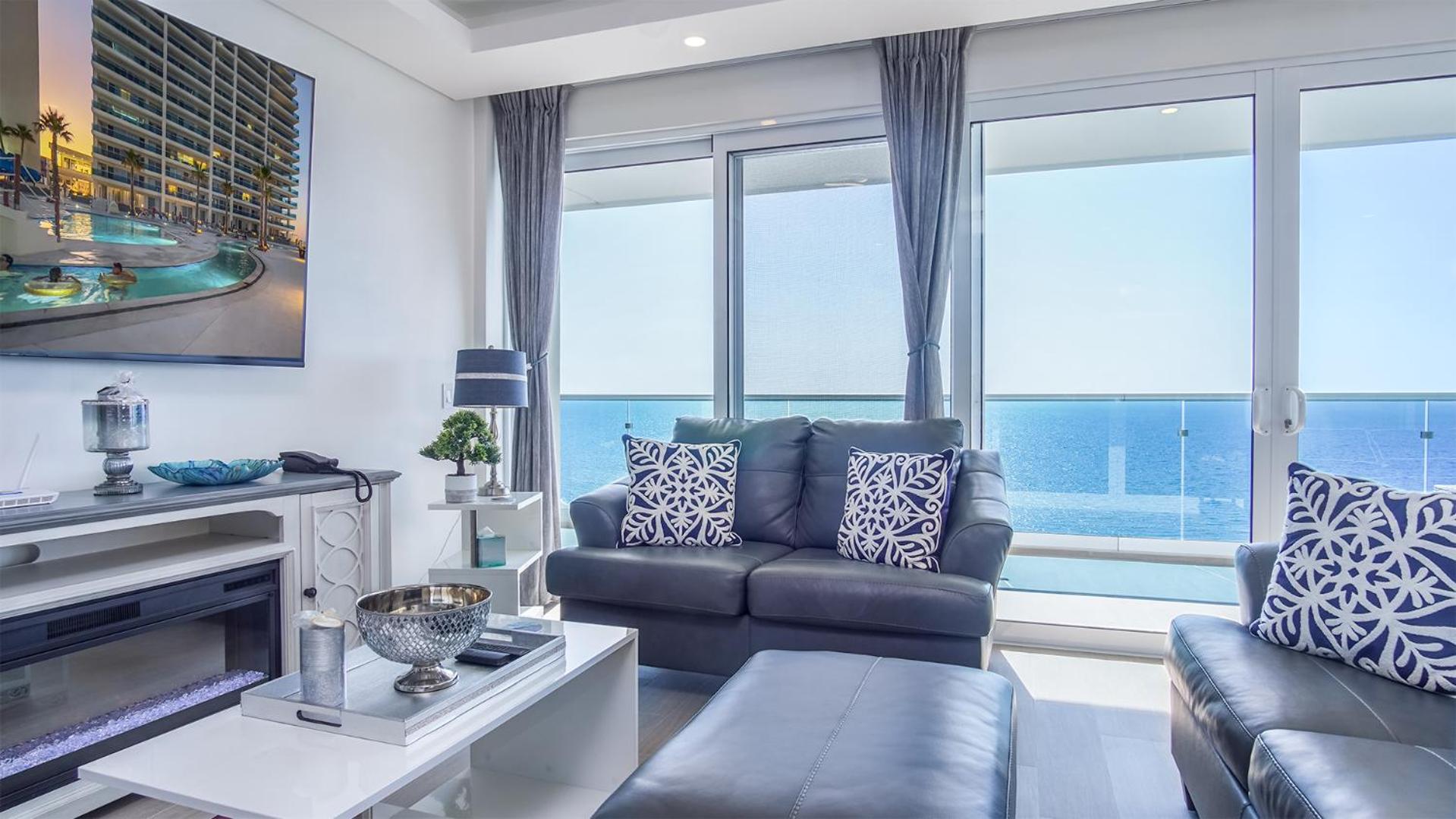 Waterfront Contemporary condo E2105 at Encantame