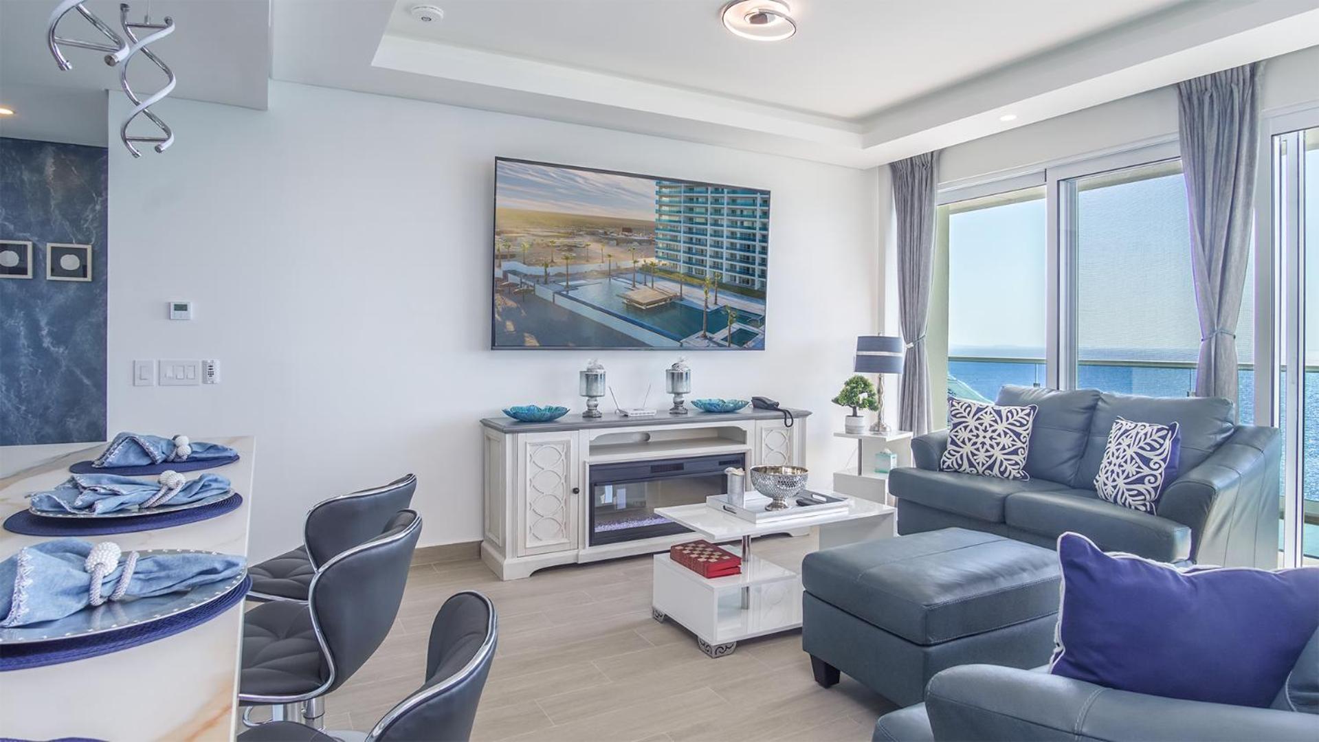 Waterfront Contemporary condo E2105 at Encantame