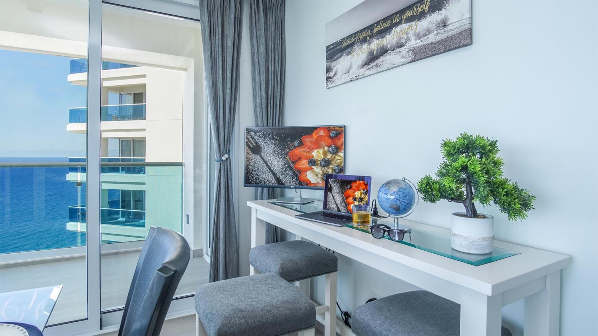 Waterfront Contemporary condo E2105 at Encantame