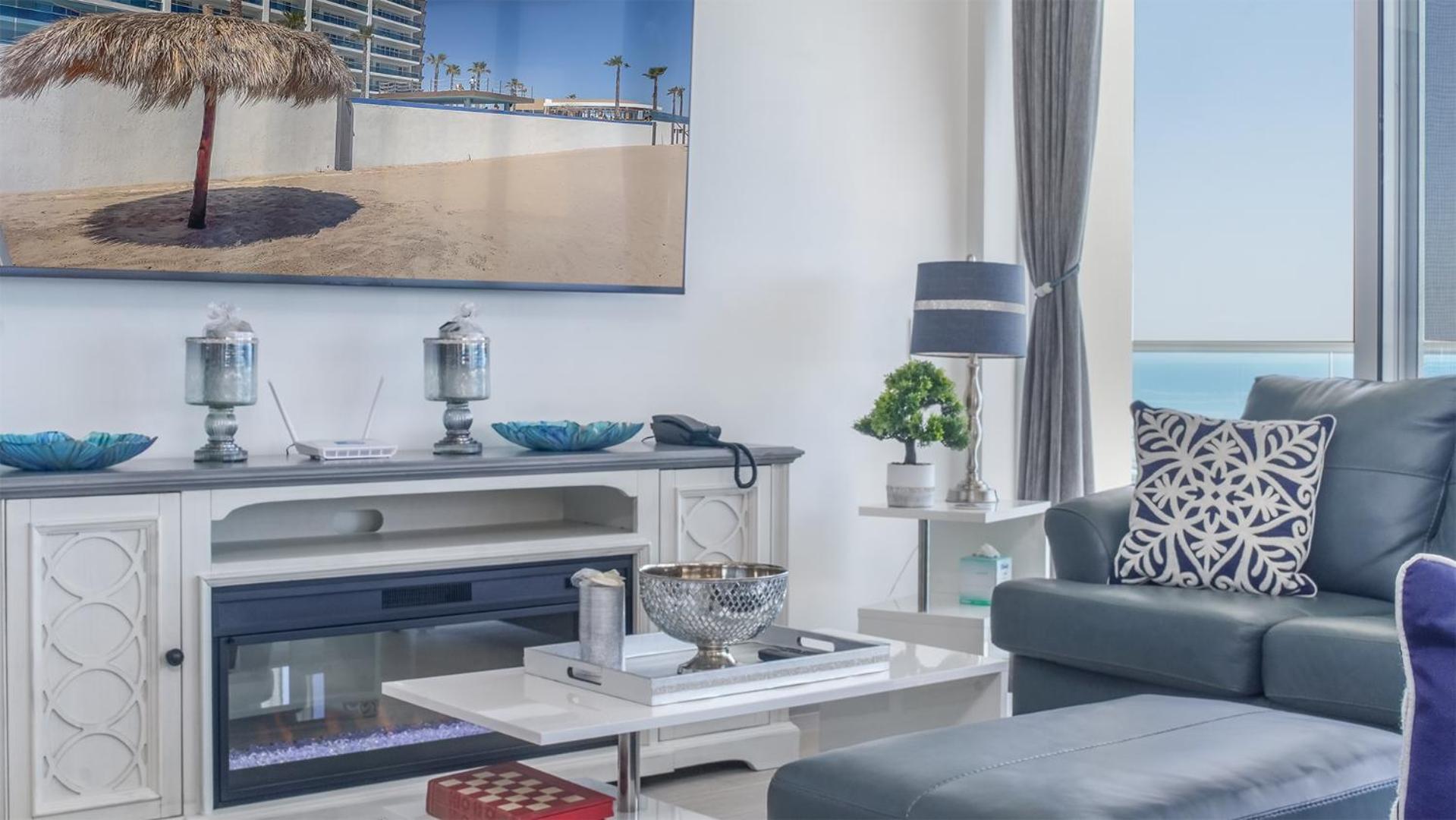 Waterfront Contemporary condo E2105 at Encantame