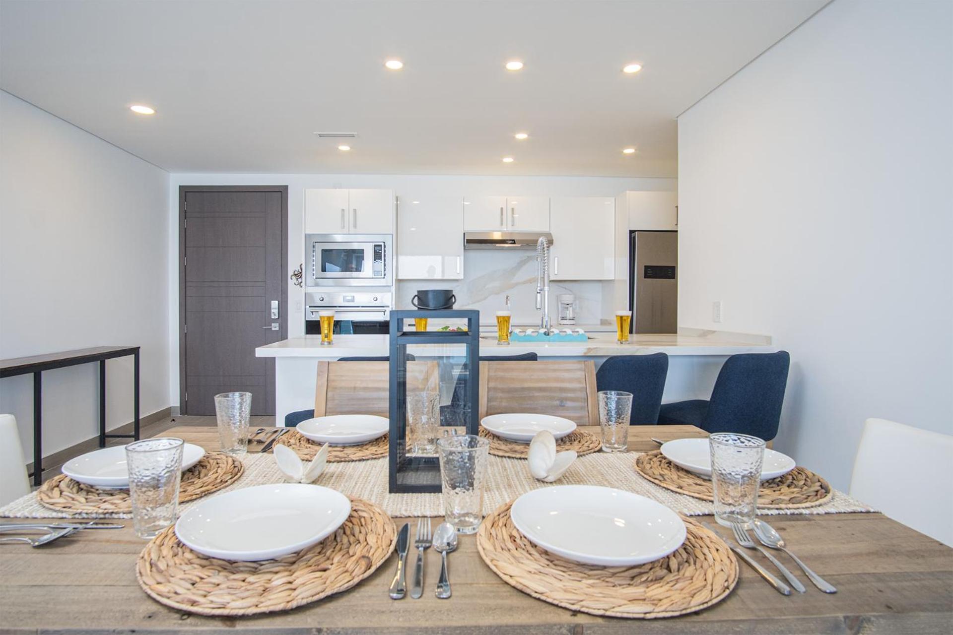 Stunning 2BR condo at Encantame Towers Velero 2302 in playa Encanto