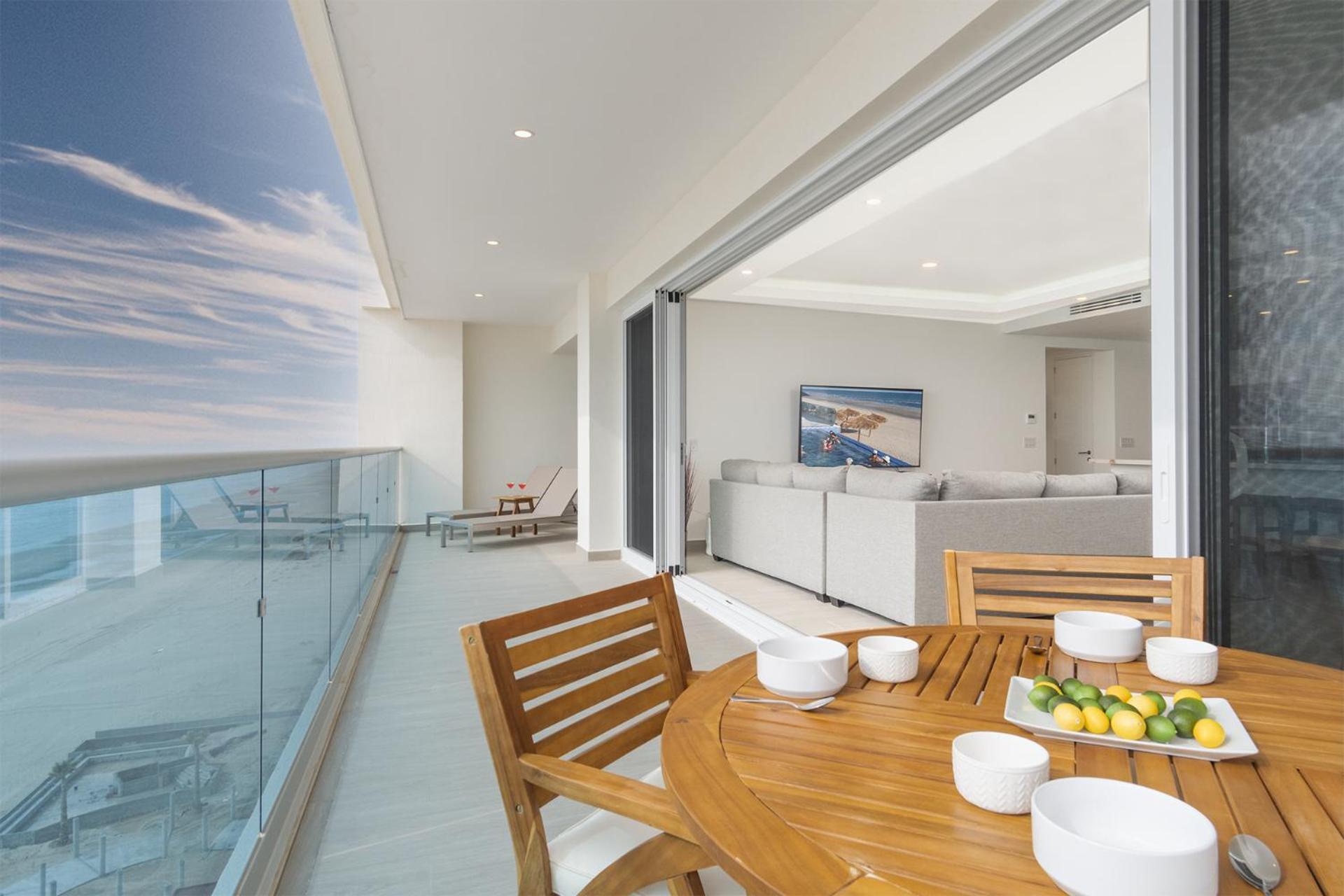 Stunning 2 bedroom Corner Beach Front Condominium Encantame C-1105