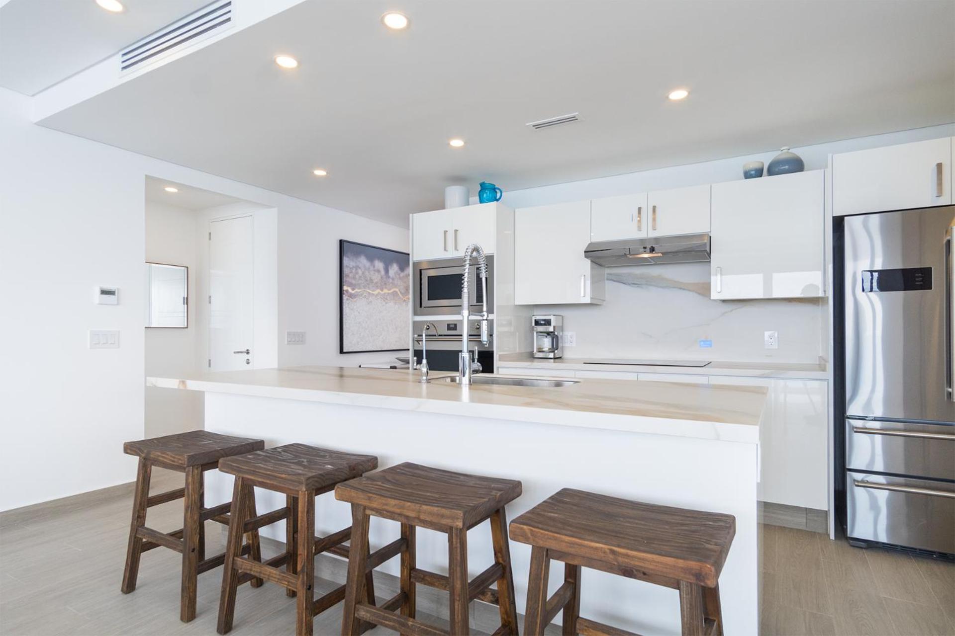 Stunning 2 bedroom Corner Beach Front Condominium Encantame C-1105