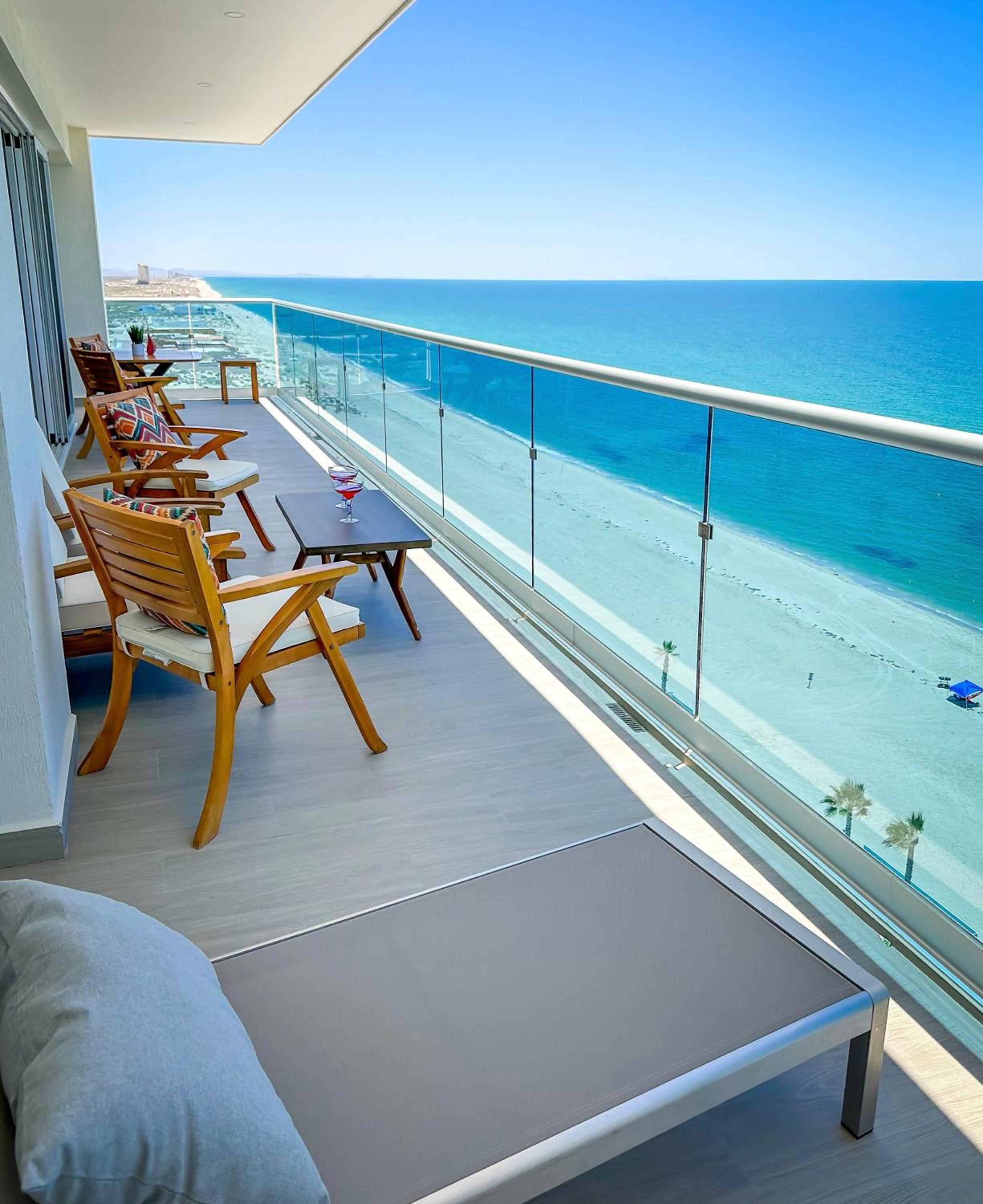 Stunning 2 bedroom Corner Beach Front Condominium Encantame C-1105