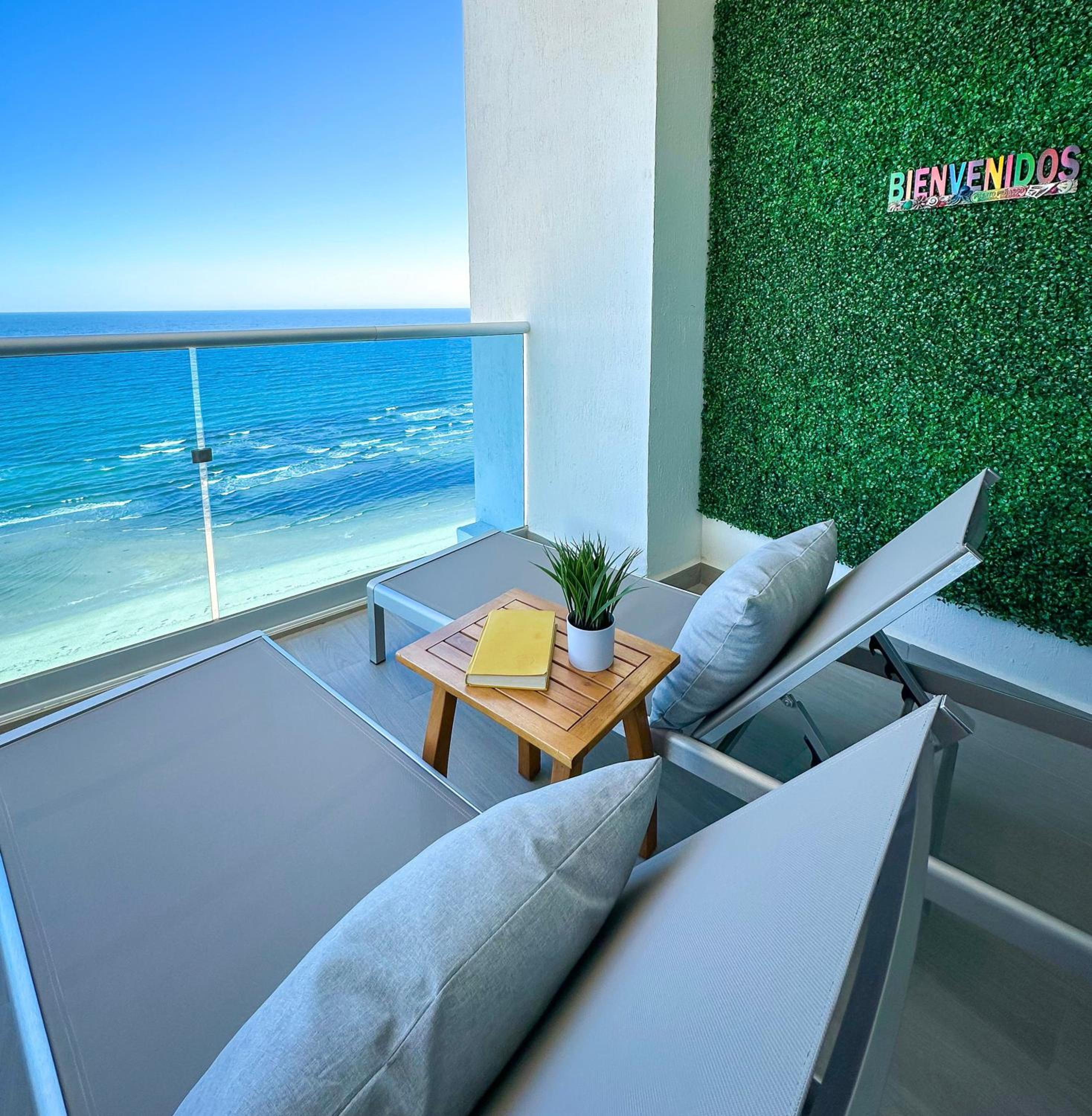 Stunning 2 bedroom Corner Beach Front Condominium Encantame C-1105