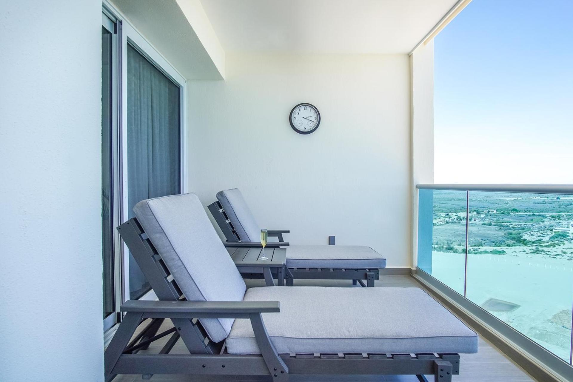 Relax in this modern ocean front condo Encantame E1404