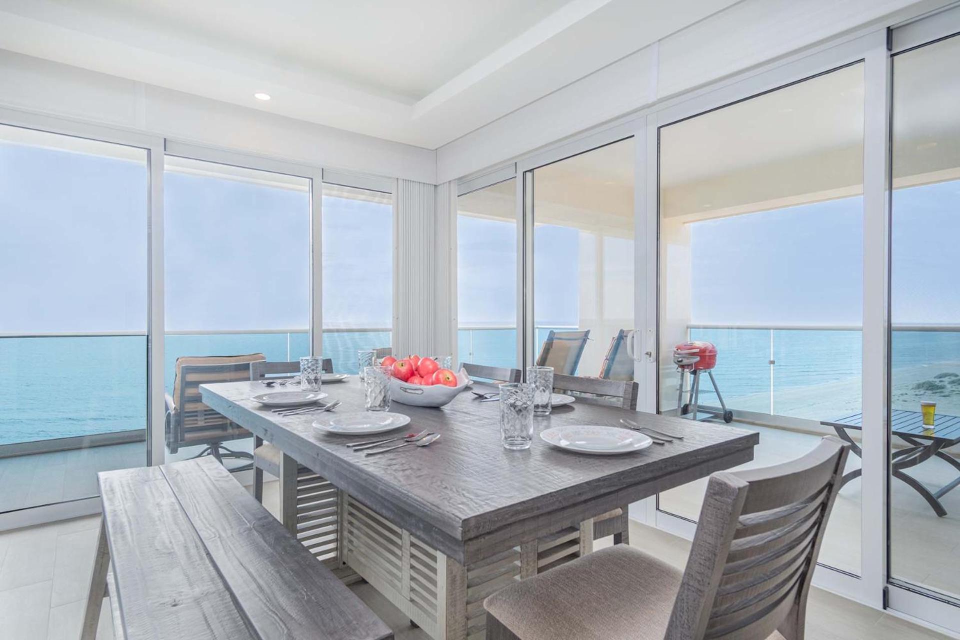 Family Paradise! 3 bedroom Corner Condominium Beach Front Encantame C-701