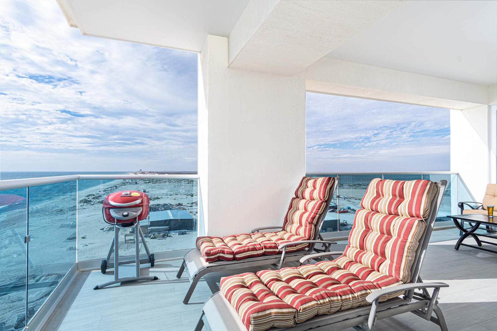 Family Paradise! 3 bedroom Corner Condominium Beach Front Encantame C-701