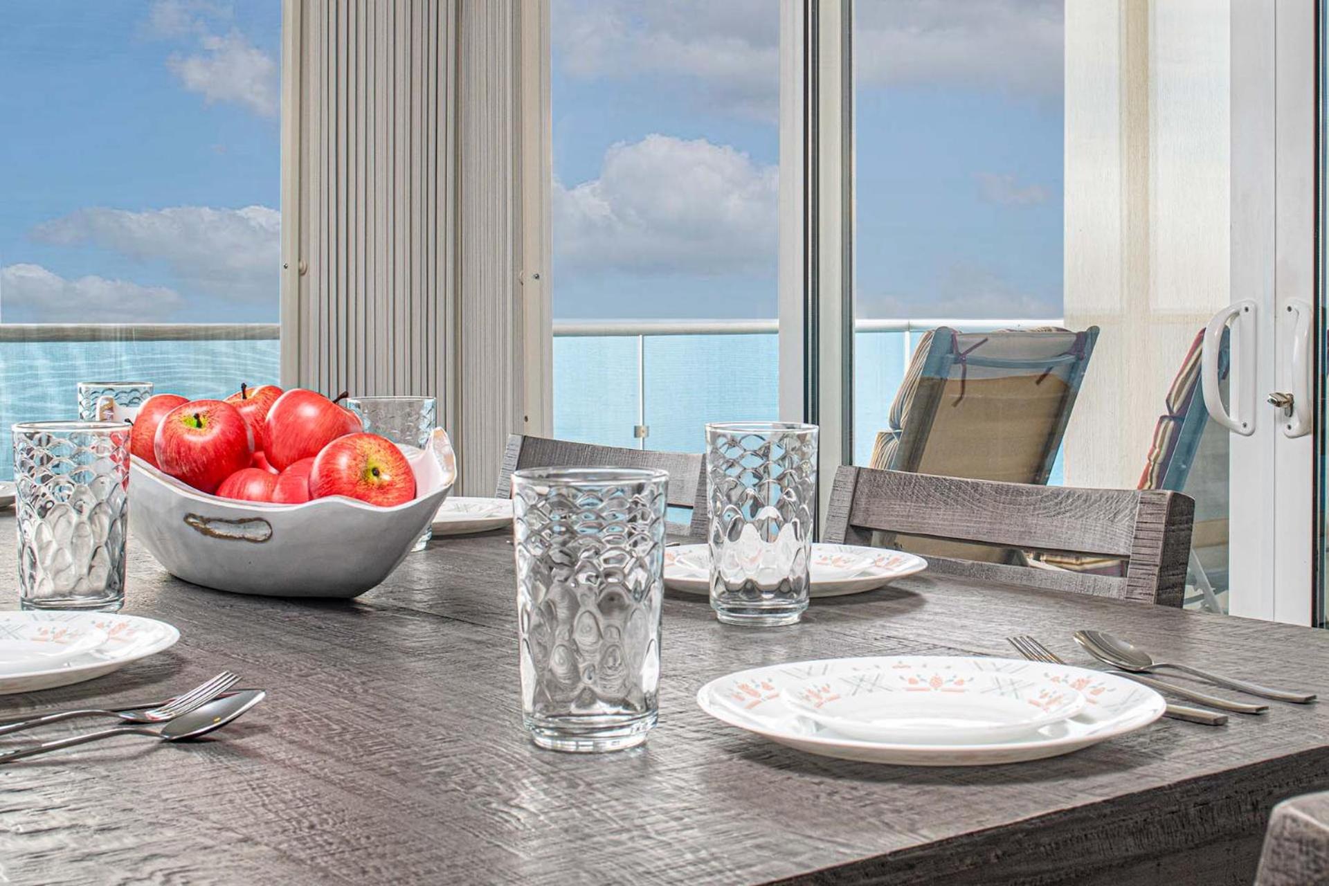 Family Paradise! 3 bedroom Corner Condominium Beach Front Encantame C-701