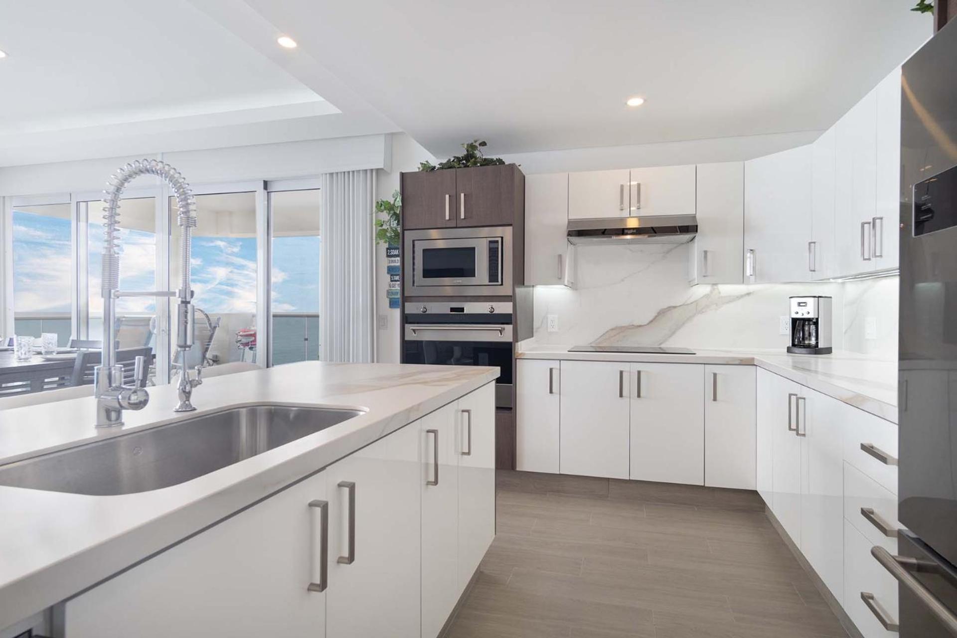Family Paradise! 3 bedroom Corner Condominium Beach Front Encantame C-701