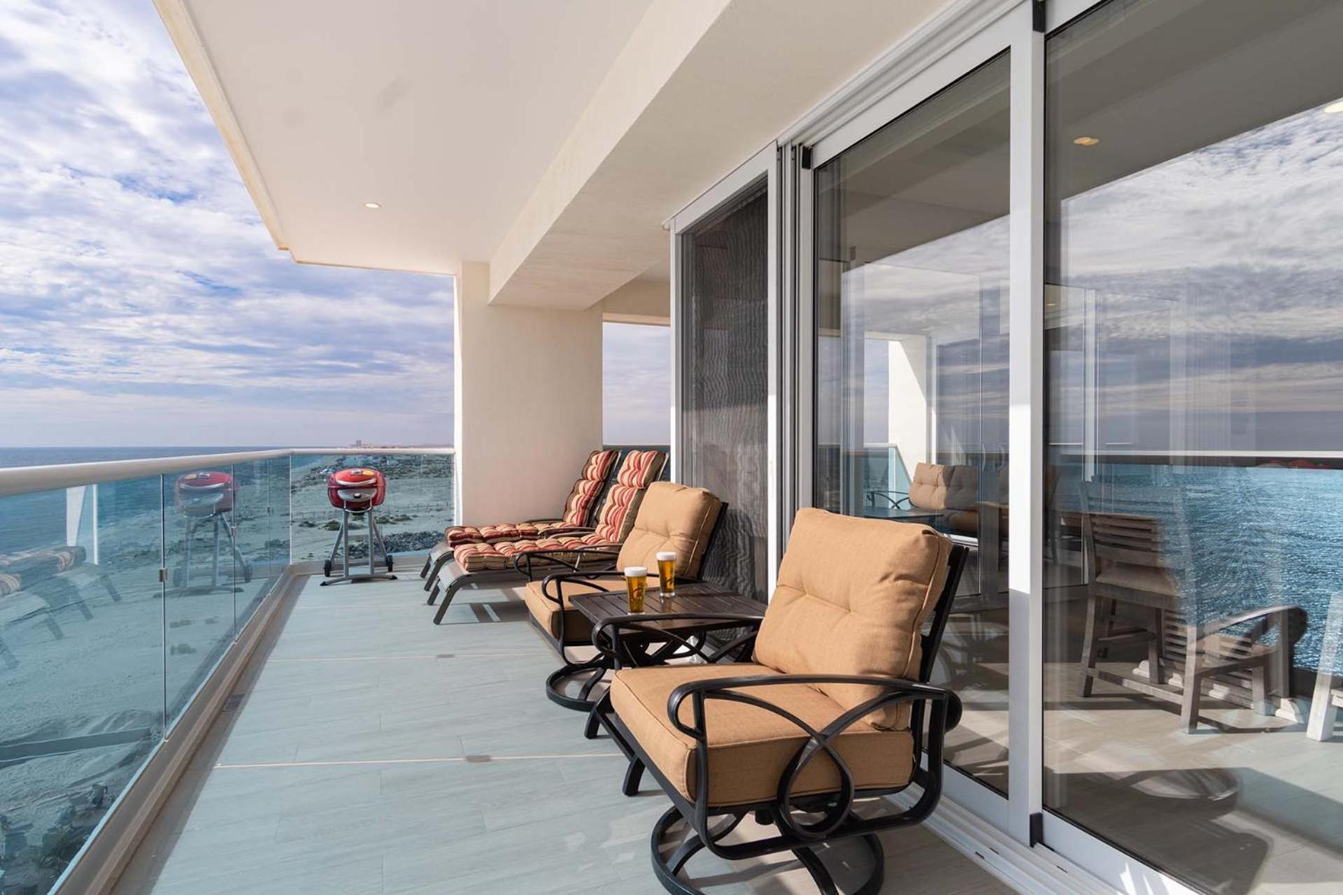 Family Paradise! 3 bedroom Corner Condominium Beach Front Encantame C-701