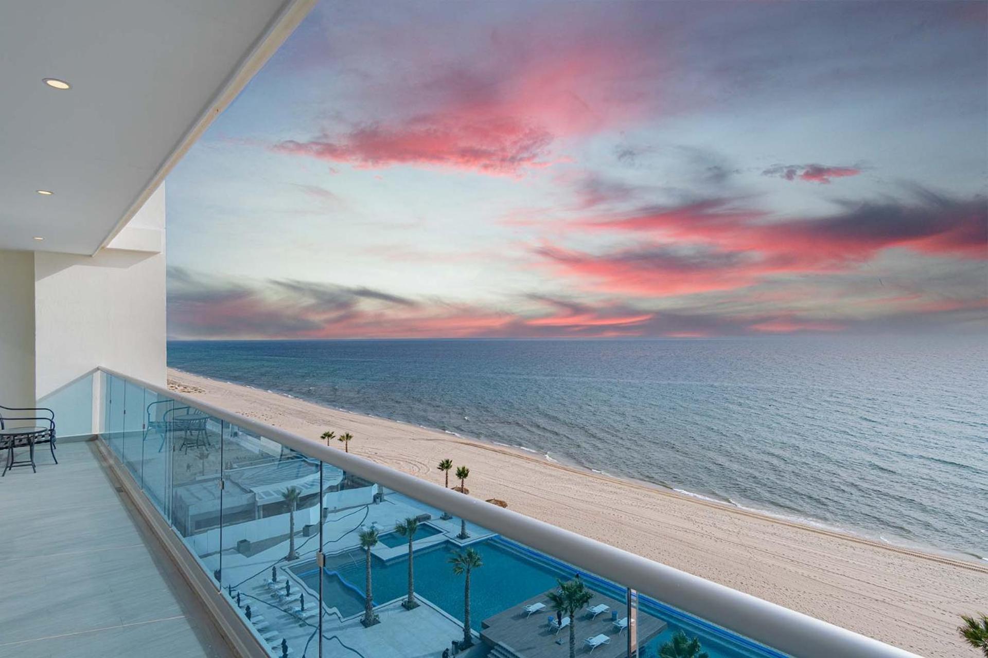 Family Paradise! 3 bedroom Corner Condominium Beach Front Encantame C-701
