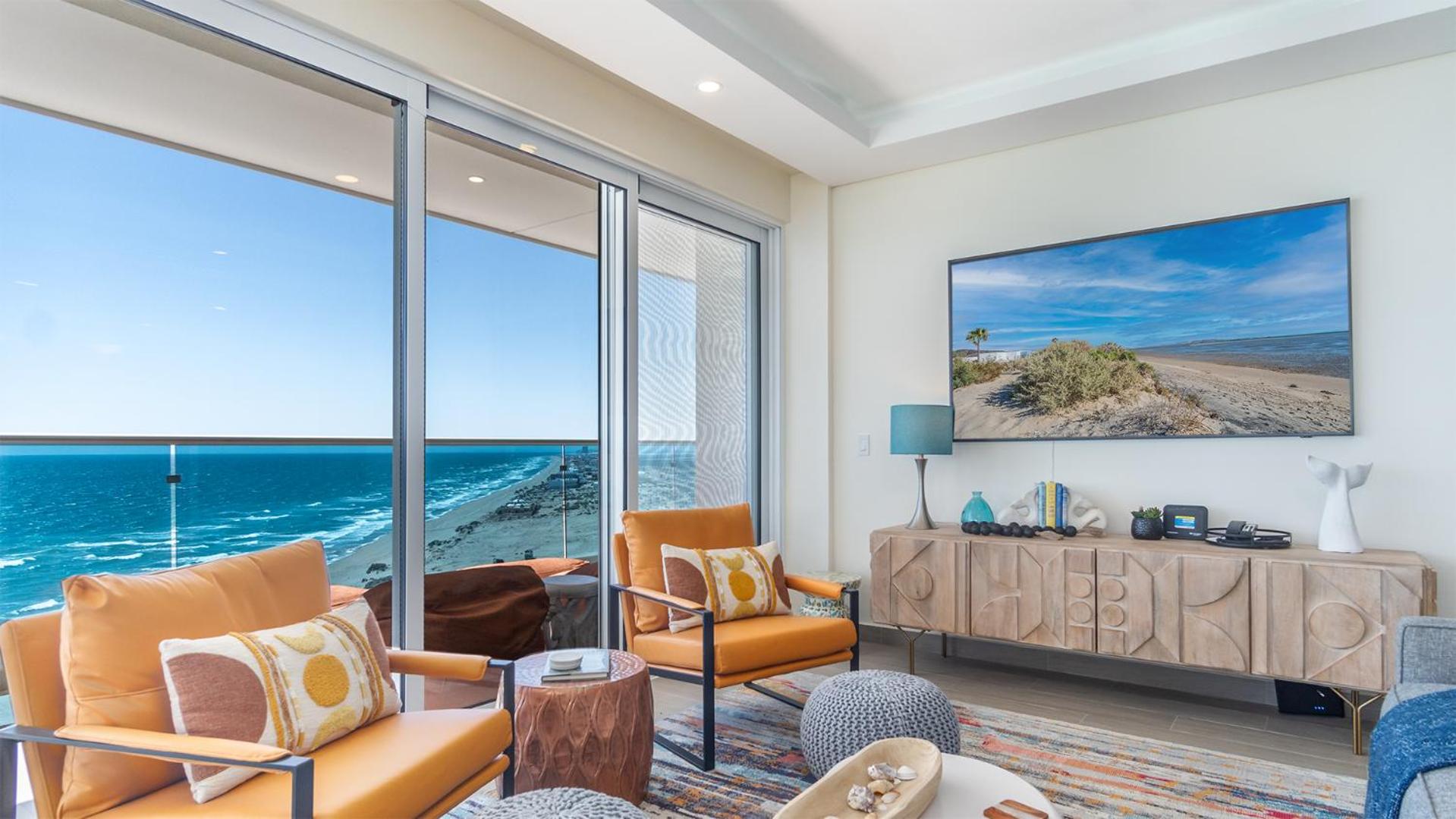 Amazing two bedroom beach front condo W1105