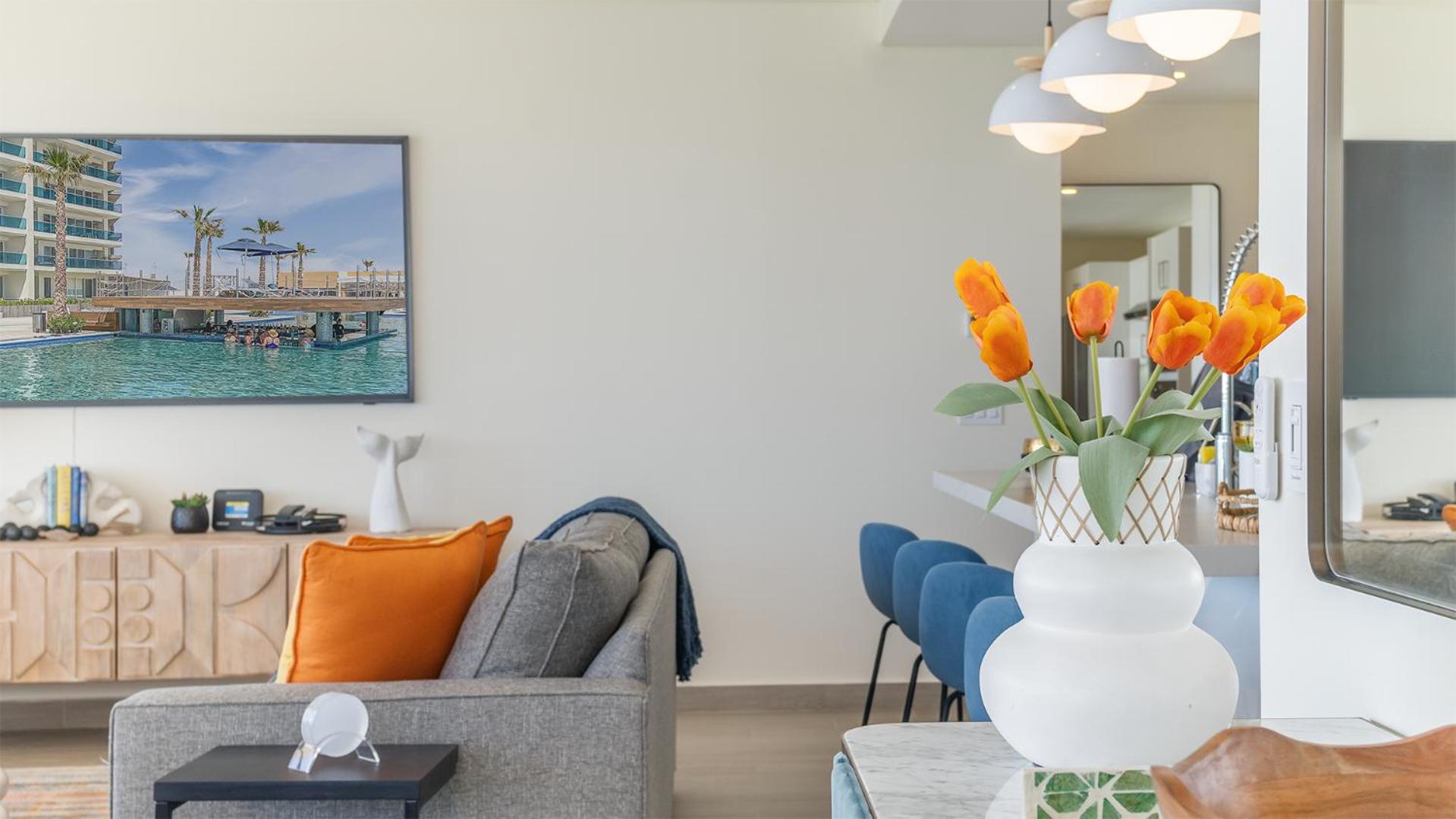 Amazing two bedroom beach front condo W1105