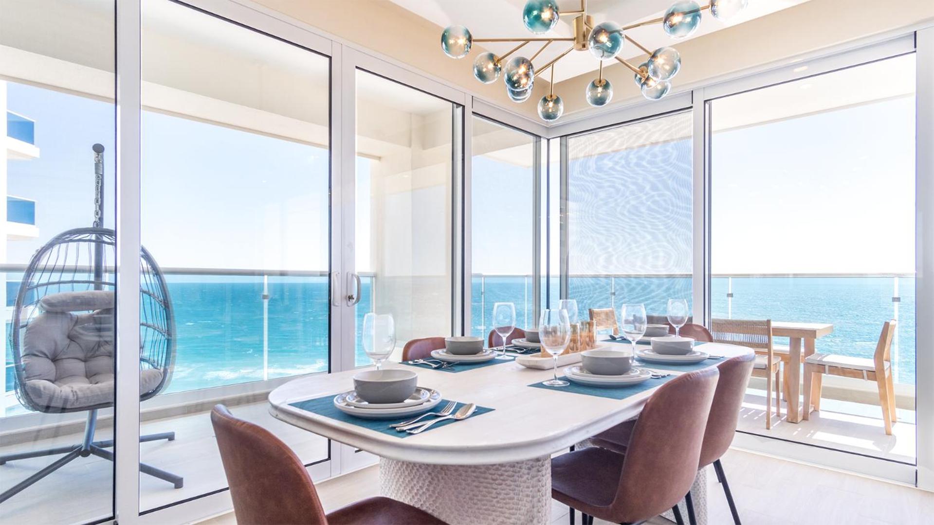 Amazing two bedroom beach front condo W1105