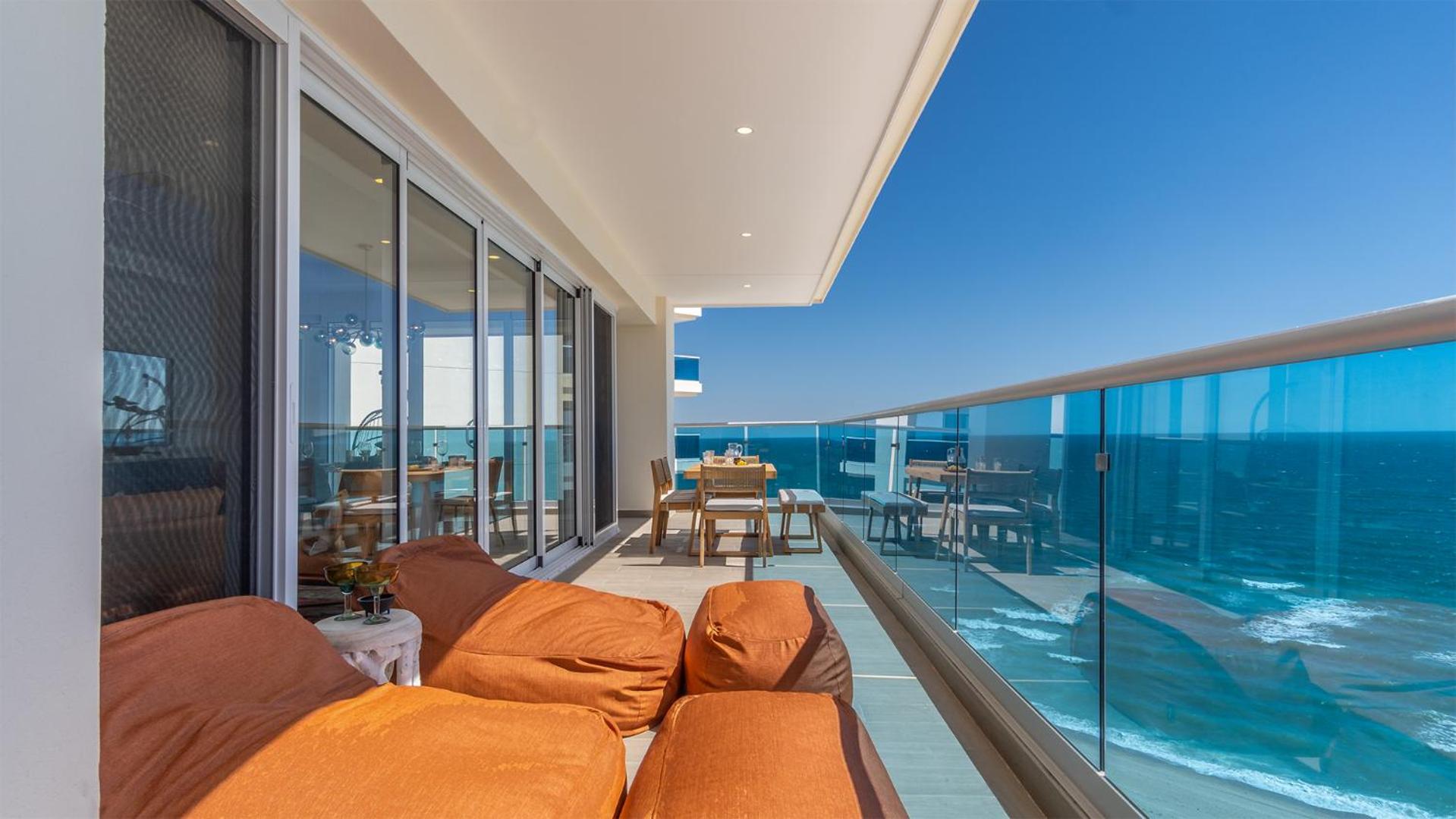 Amazing two bedroom beach front condo W1105