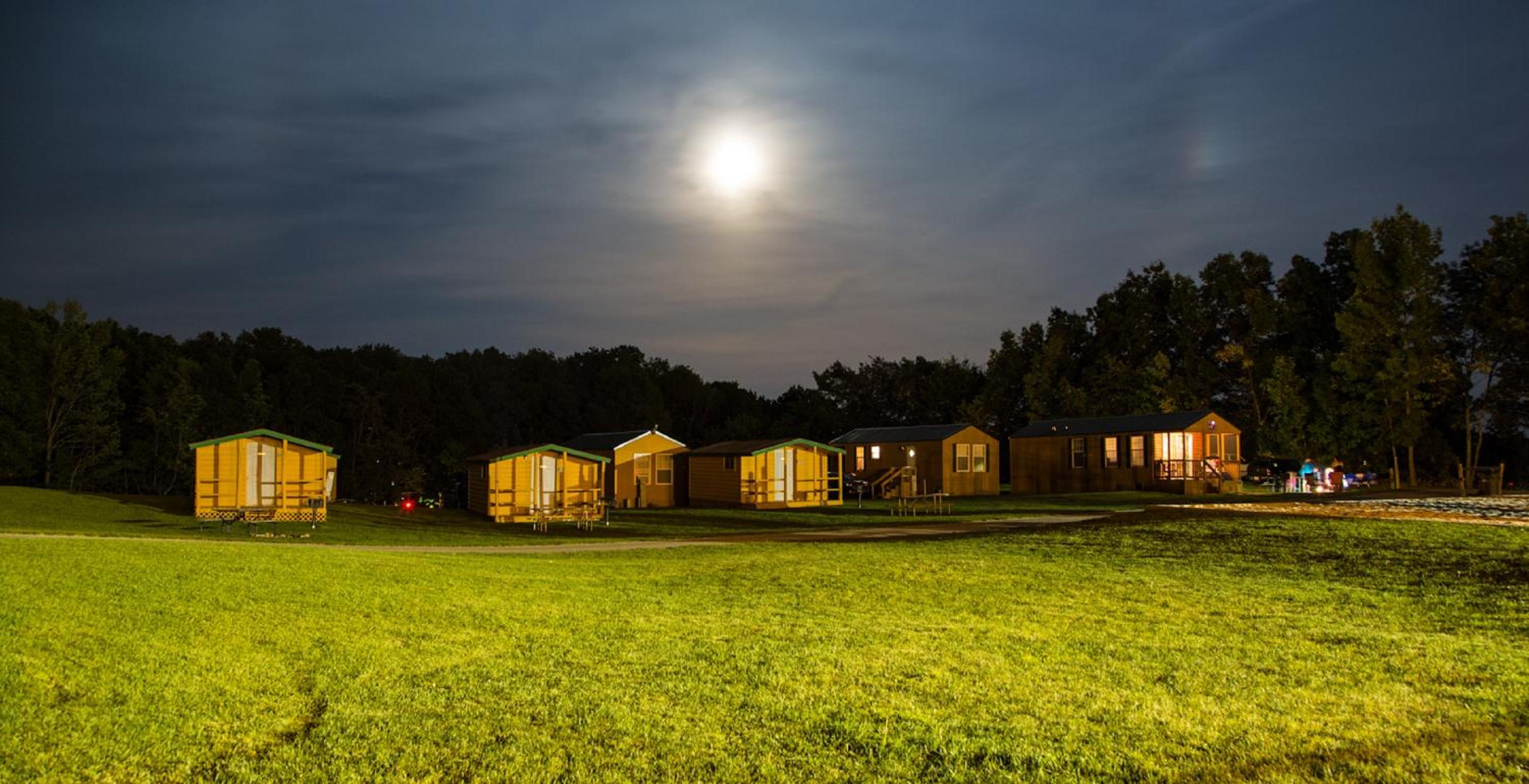 Plymouth Rock Camping Resort Basic Cabin