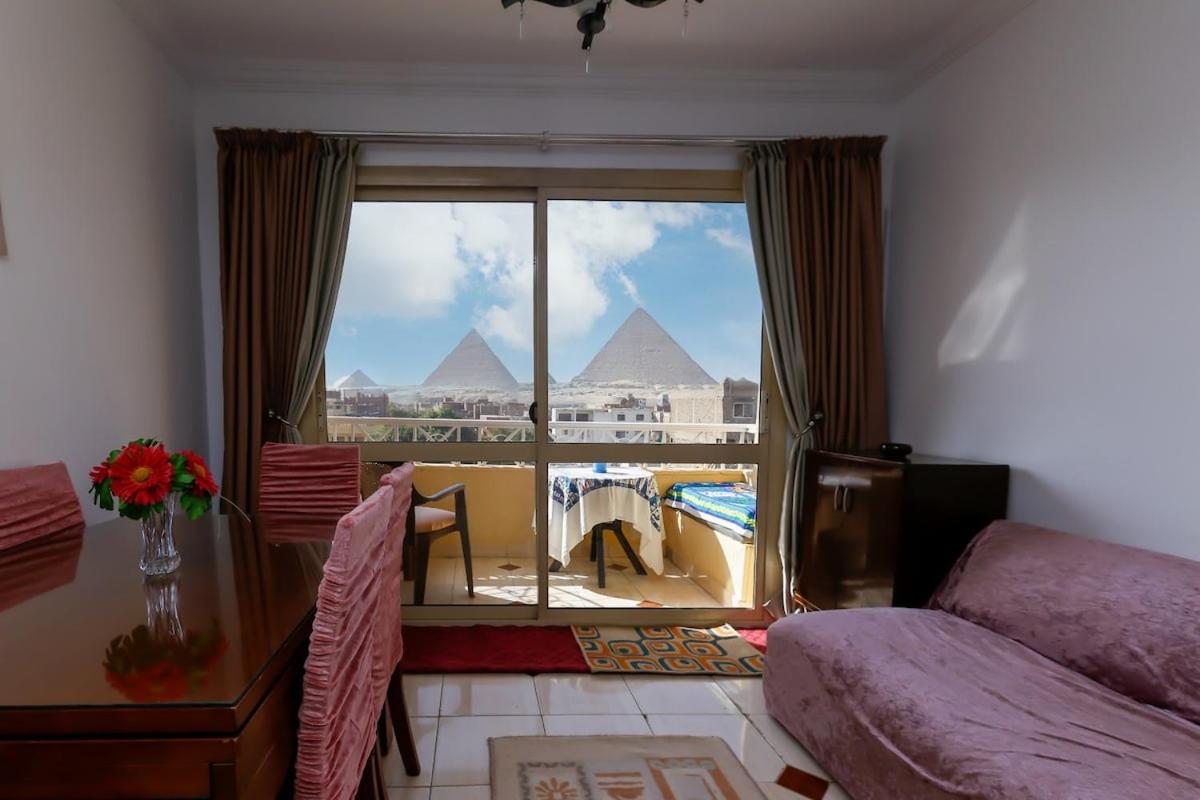 Giza Pyramids View