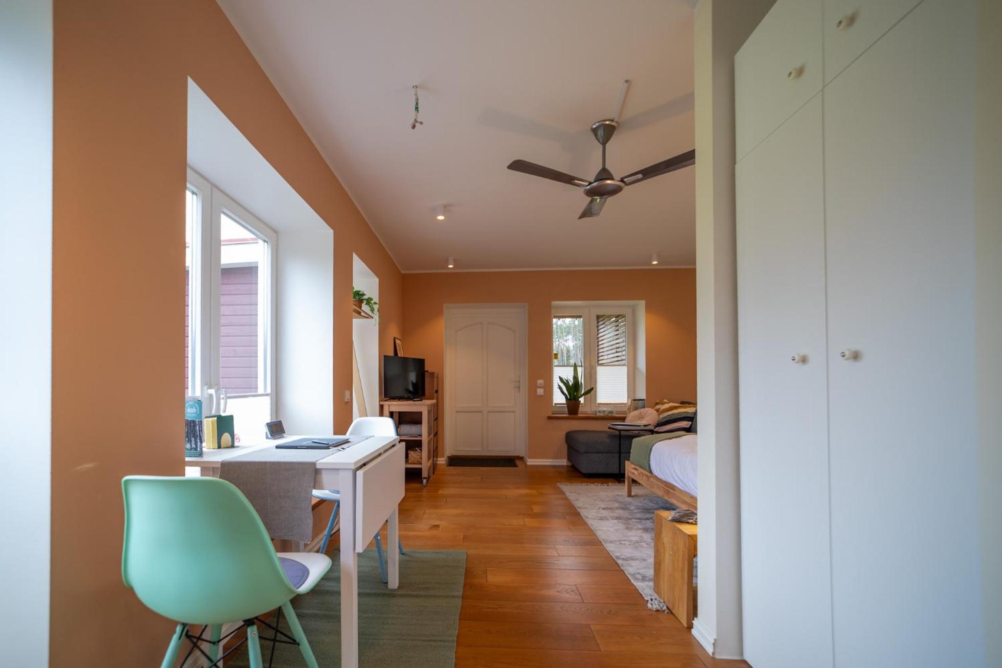 Quiet Nature Studio in Lahemaa, Garden, Terrace and pet friendly