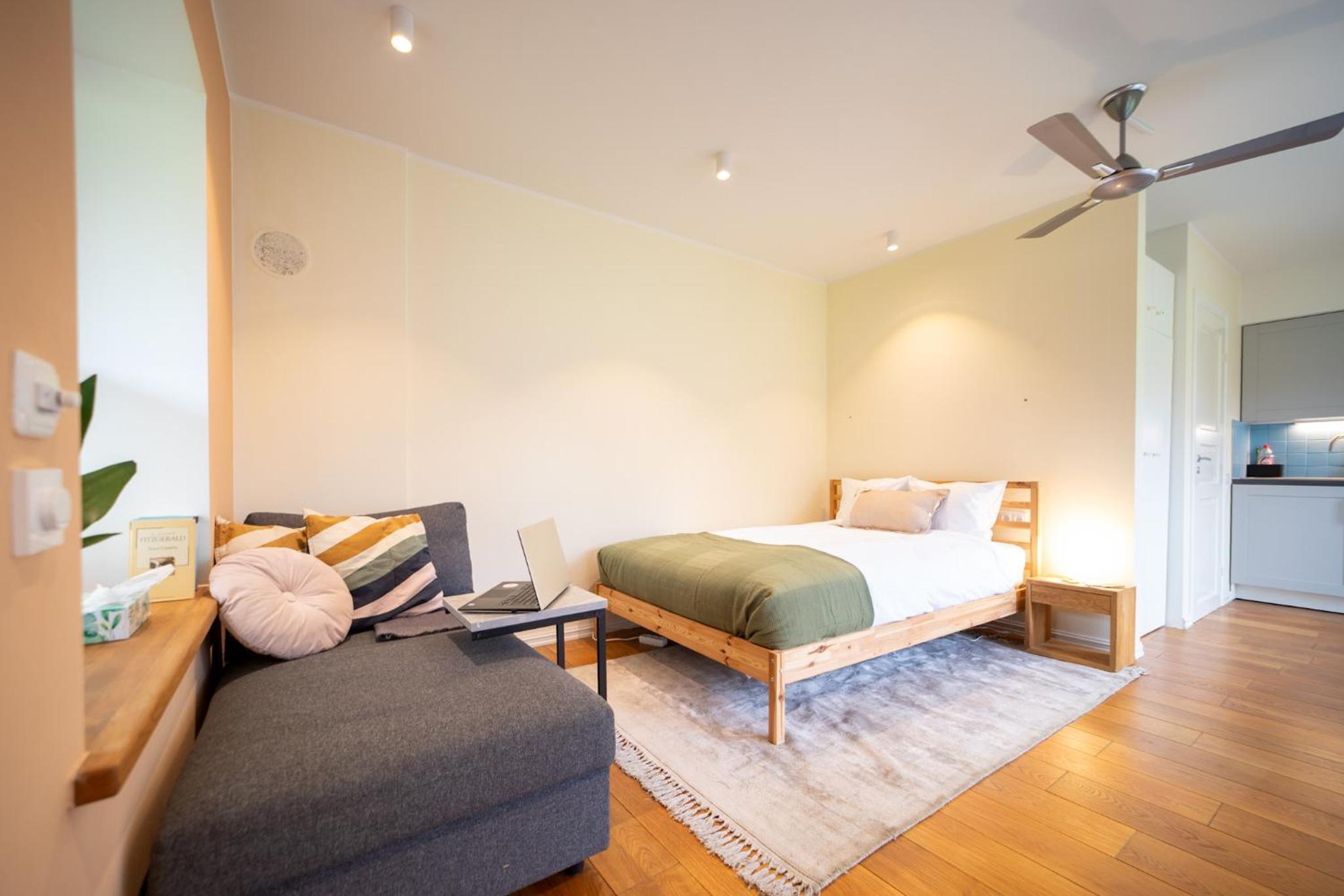 Quiet Nature Studio in Lahemaa, Garden, Terrace and pet friendly