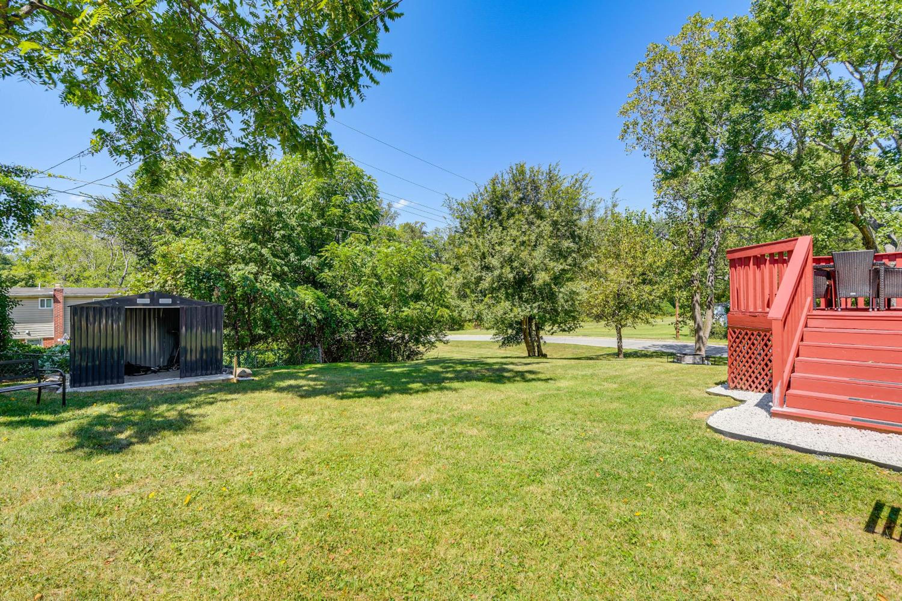 Global Staycation! Scenic Pikesville Family Home