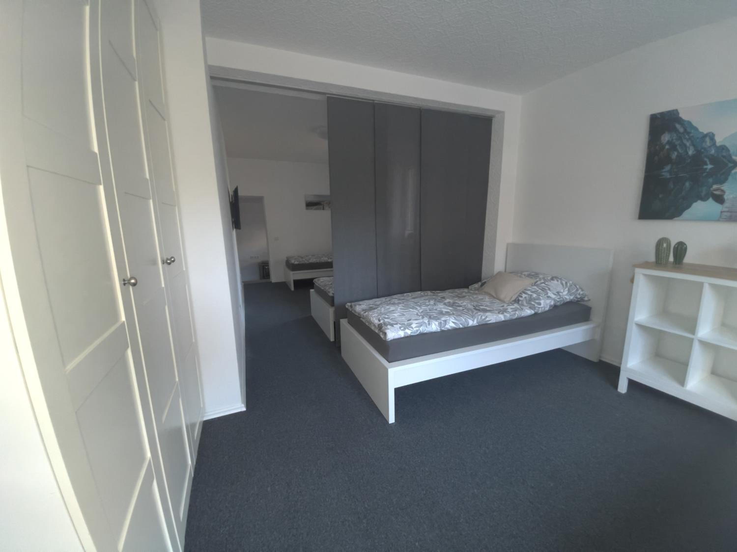 Jans 4 Personen Apartment Herten NRW Veltins Arena Küche P WLAN mit Code