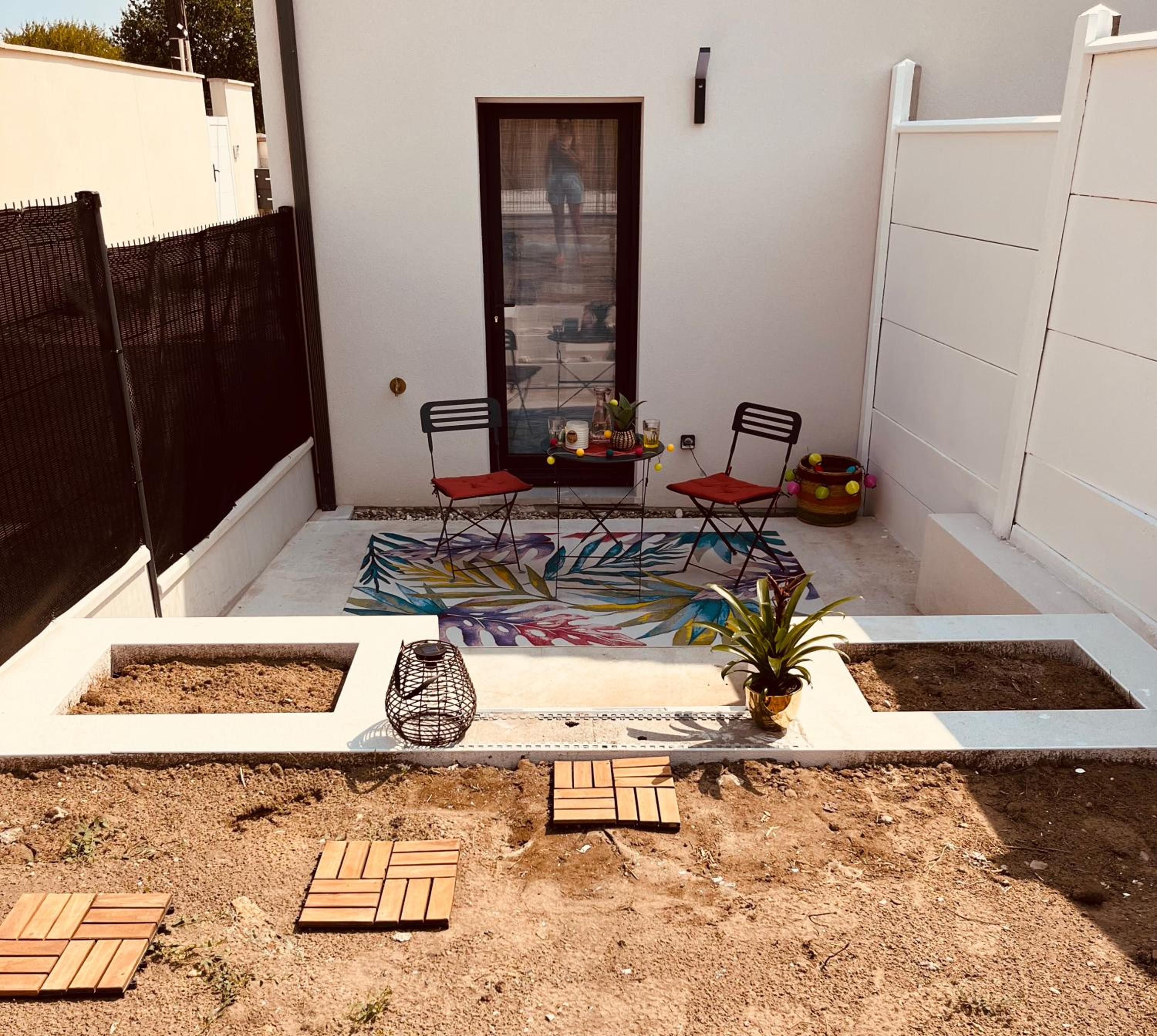Studio du port avec jardin privé